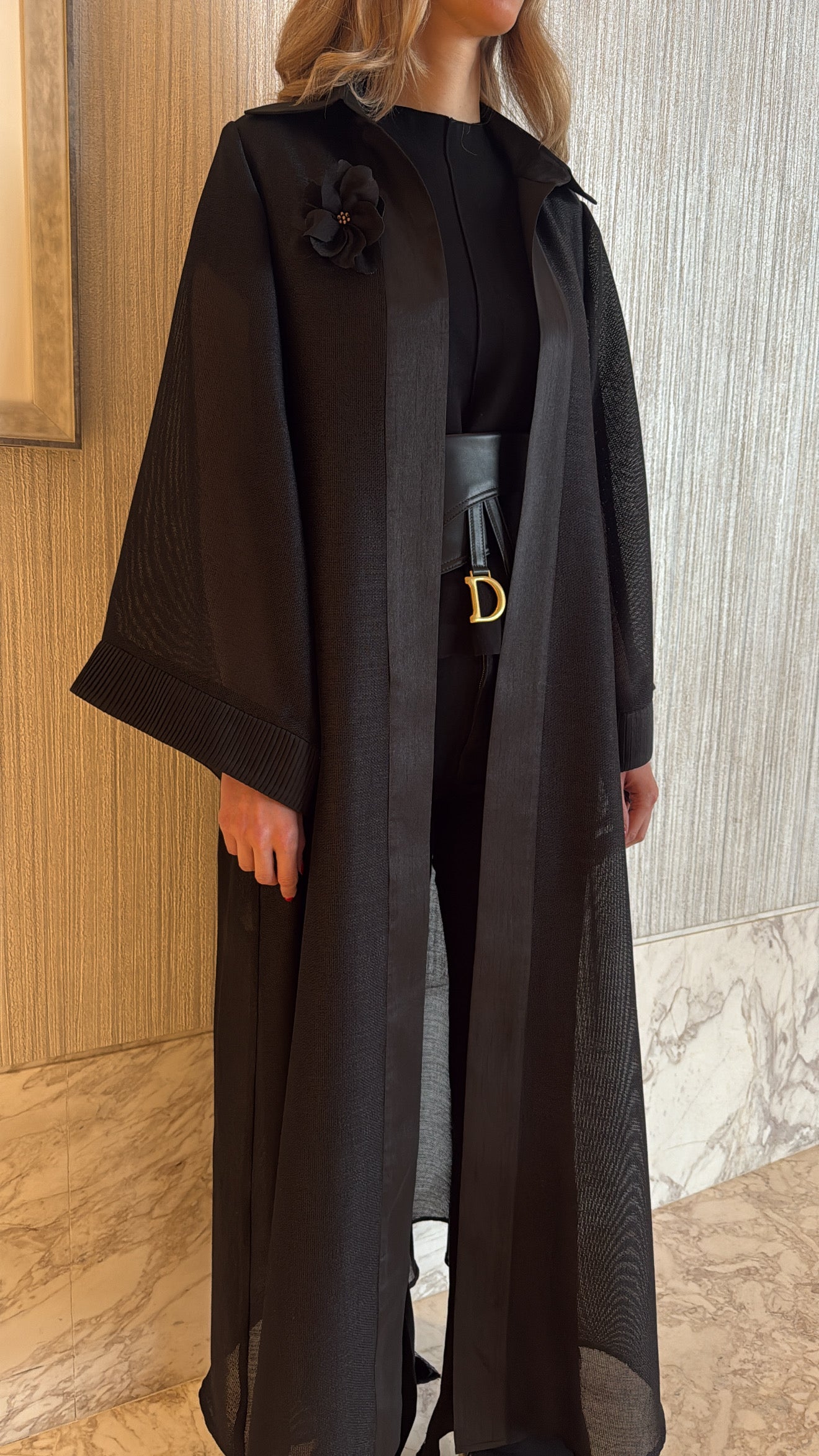 Shine Pleated Abaya Unknown 0A65AE25-9628-4847-BAA0-FB95674B75D0