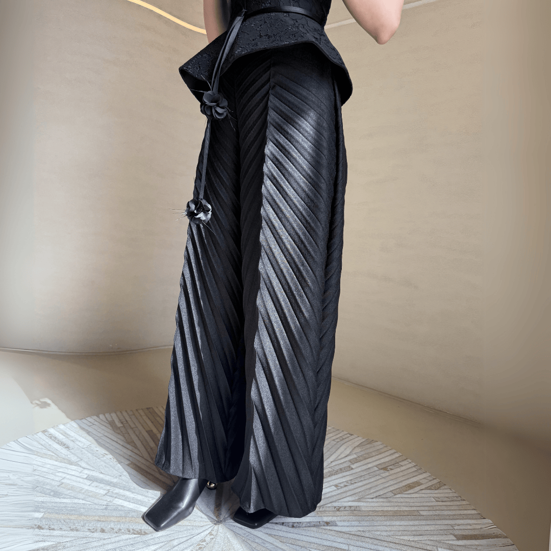 Casual Pleated Pants