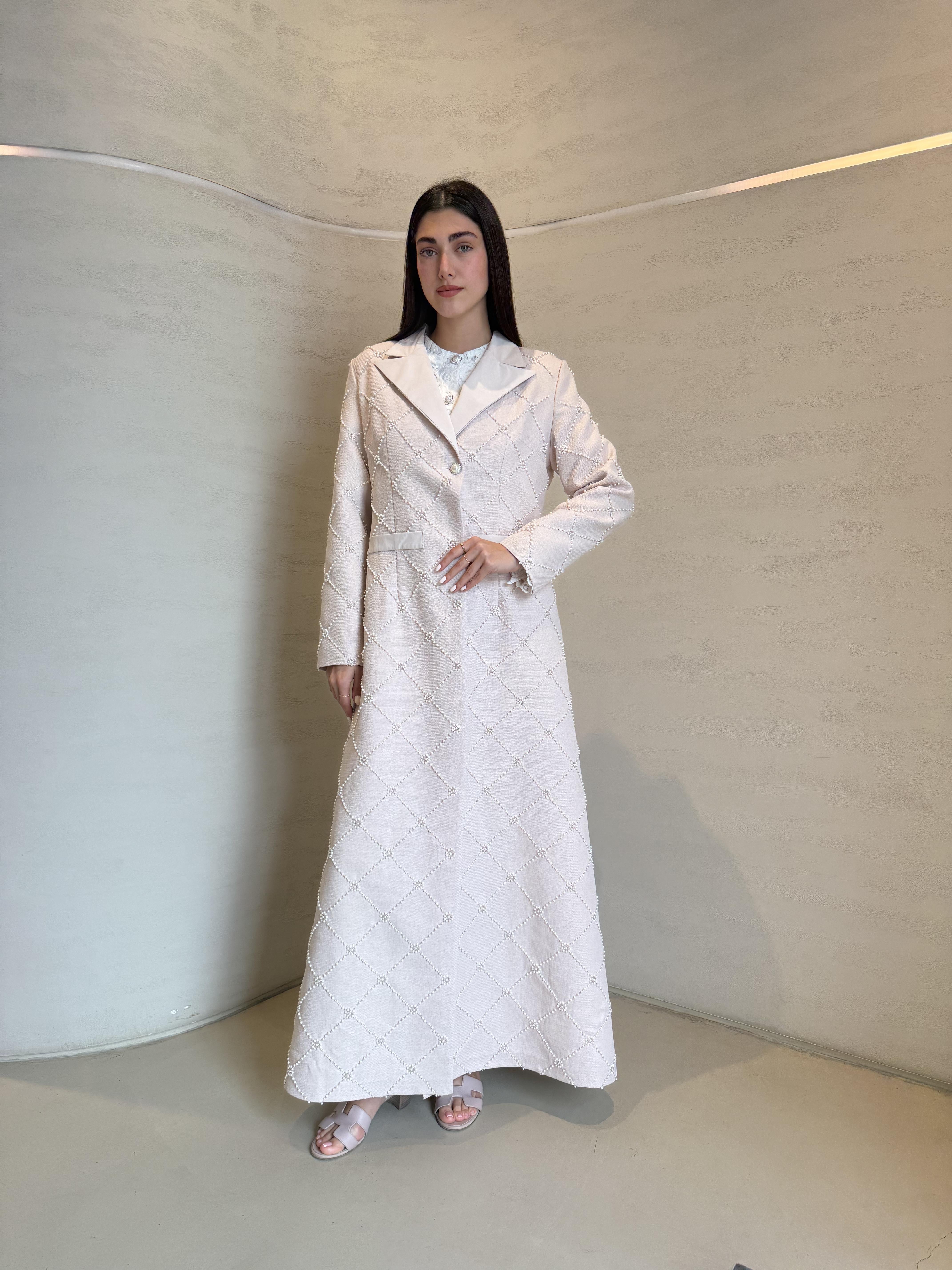 Coco Pearl Abaya F.Lounge.Mena Coco_Pearl_Abaya_Pink_1767254417695
