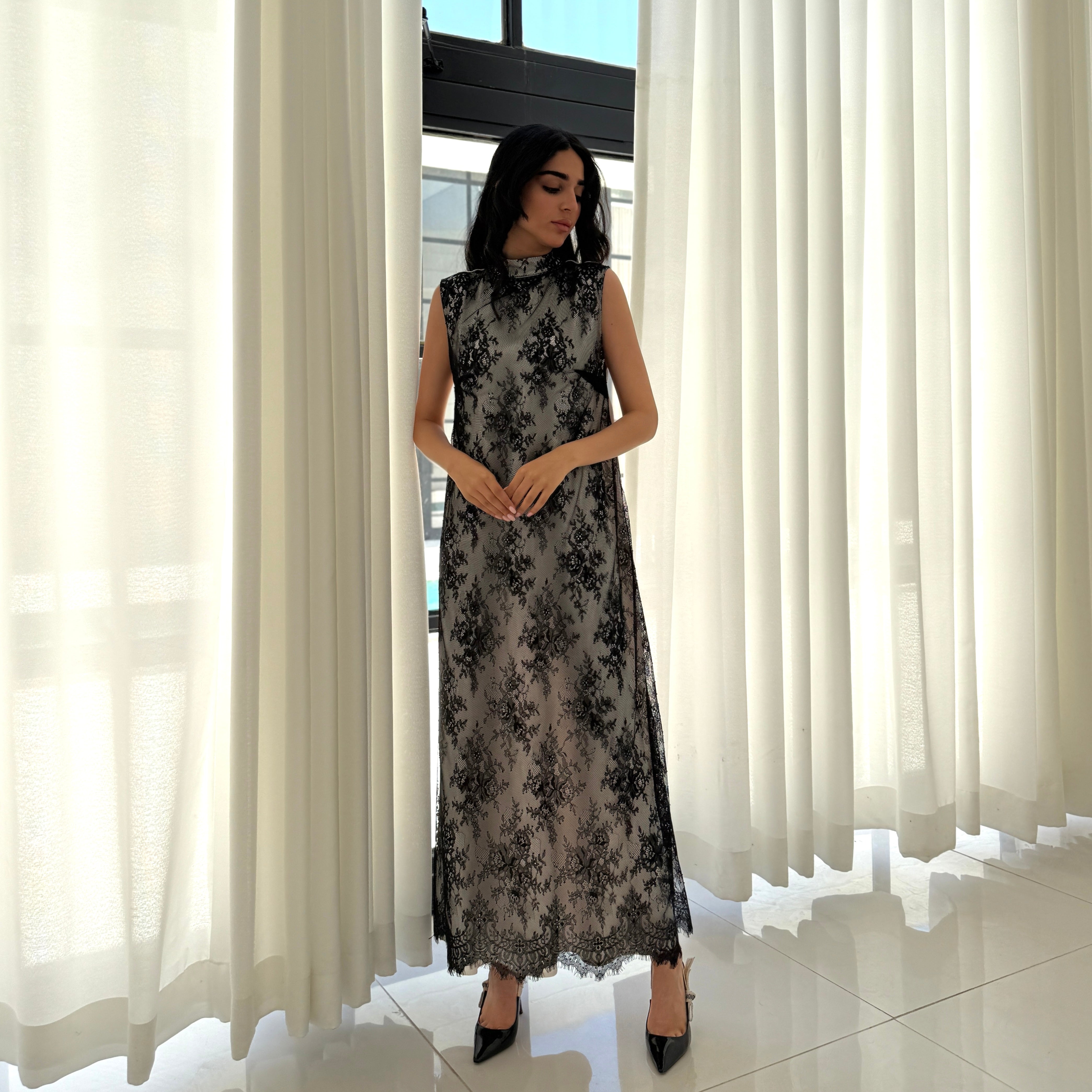 Dante Set Abaya F.Lounge.Mena DanteSetAbayaBlack_4