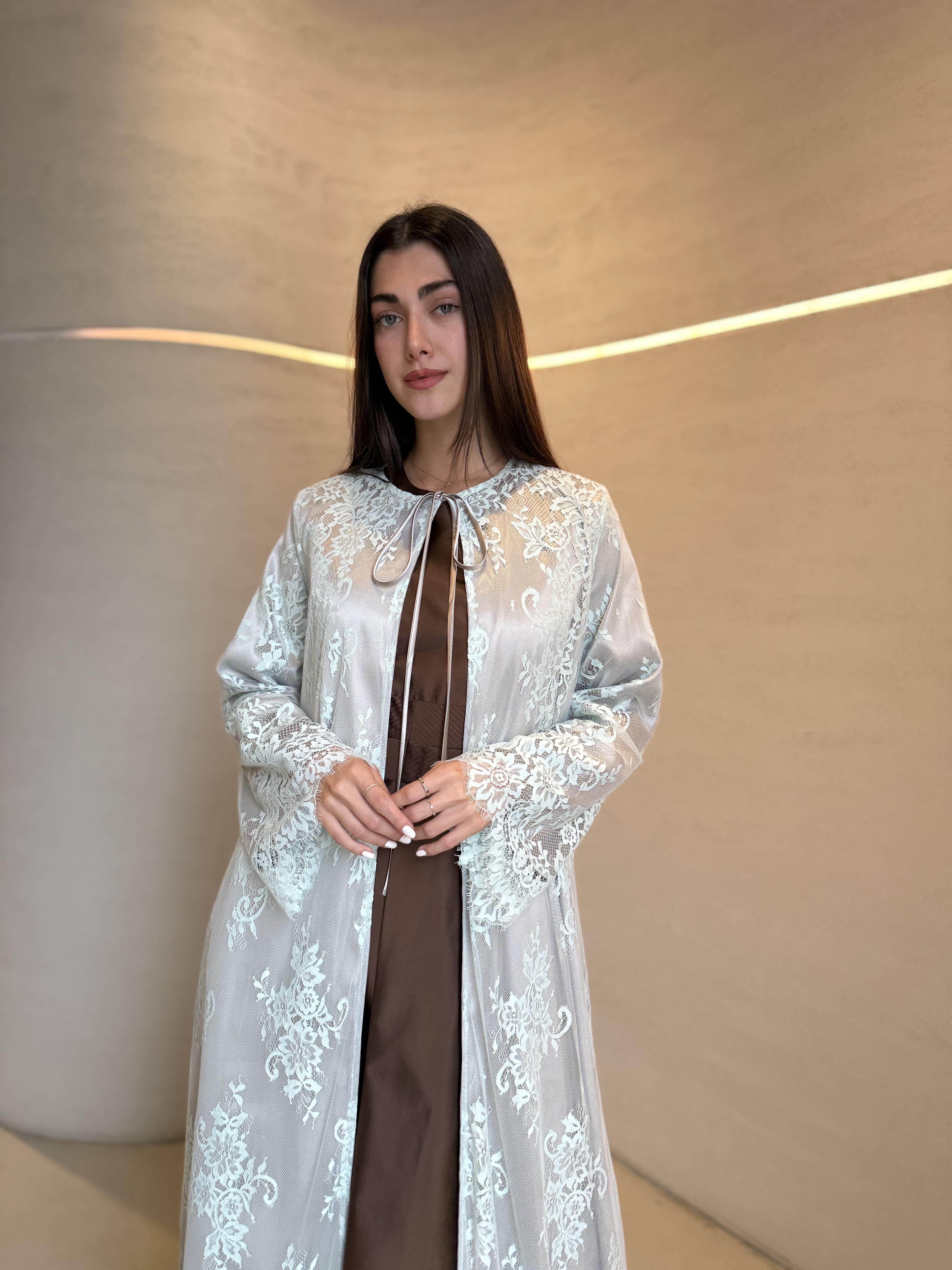 Dantel Lace Abaya Unknown Dantel_Lace_Abaya_Mint_1767260152237