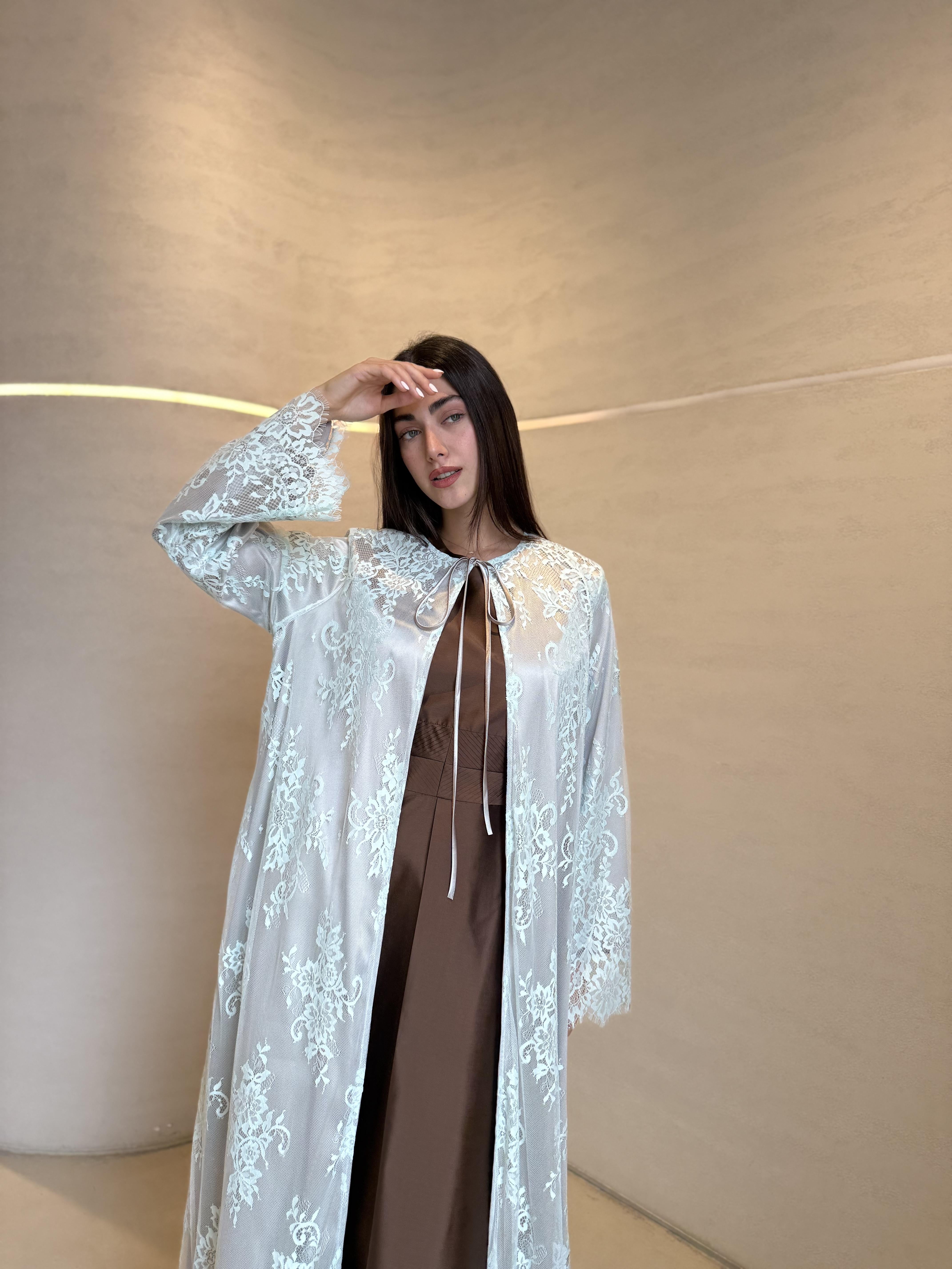 Dantel Lace Abaya F.Lounge.Mena Dantel_Lace_Abaya_Mint_1767260209501