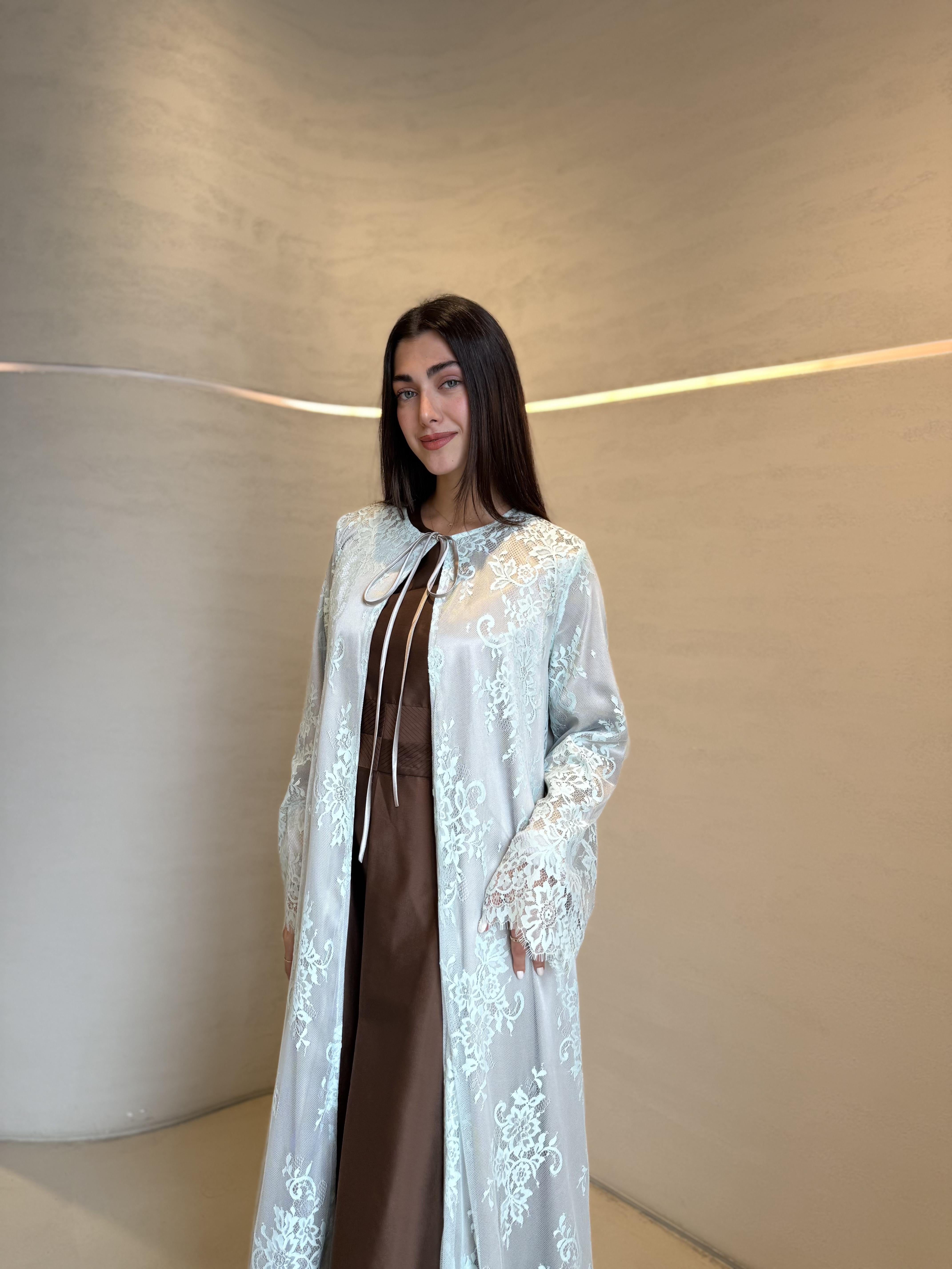 Dantel Lace Abaya F.Lounge.Mena Dantel_Lace_Abaya_Mint_1767260210341