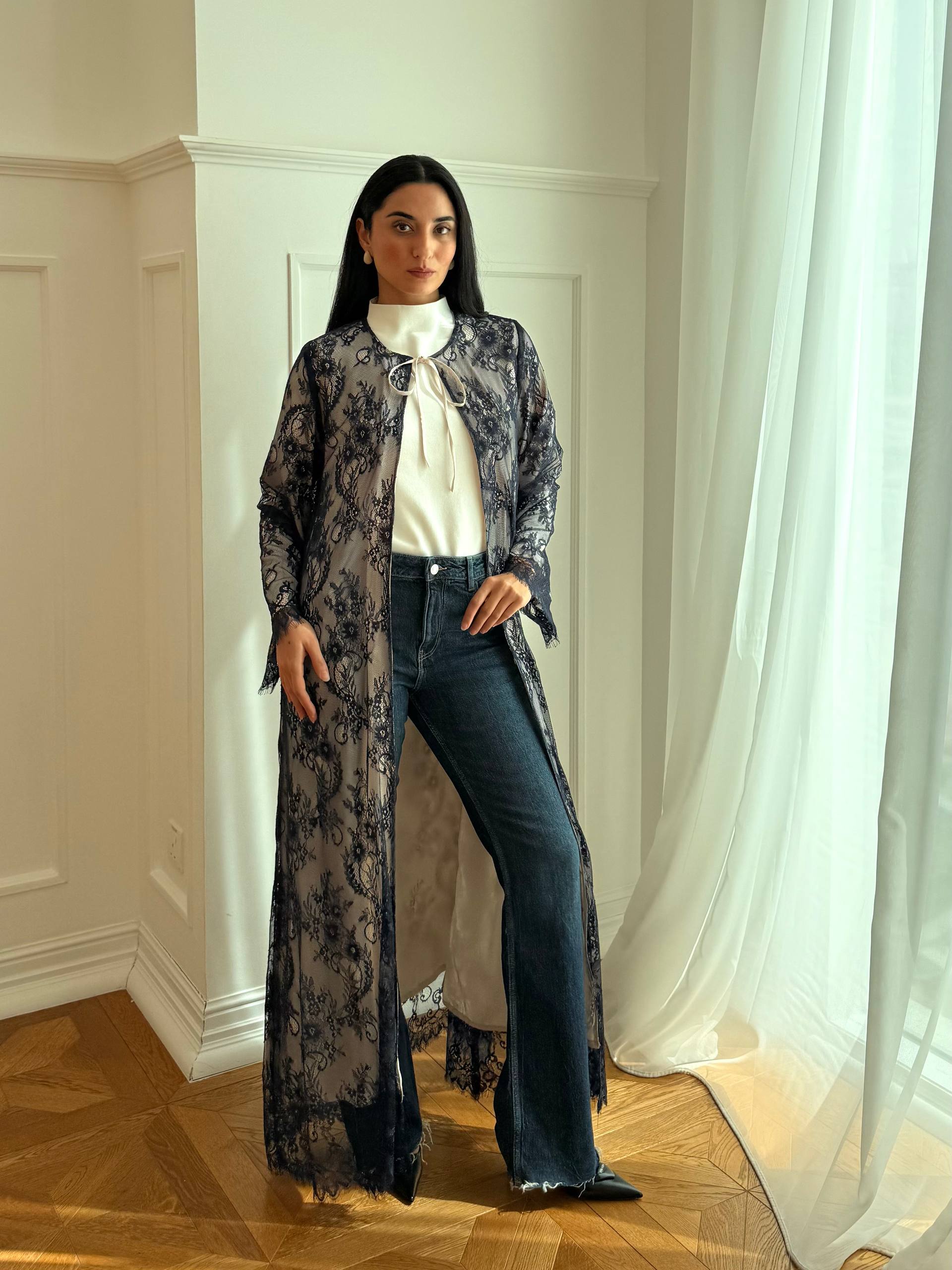 Dantel Lace Abaya Unknown Dantel_Lace_Abaya_Navy_1770730262083