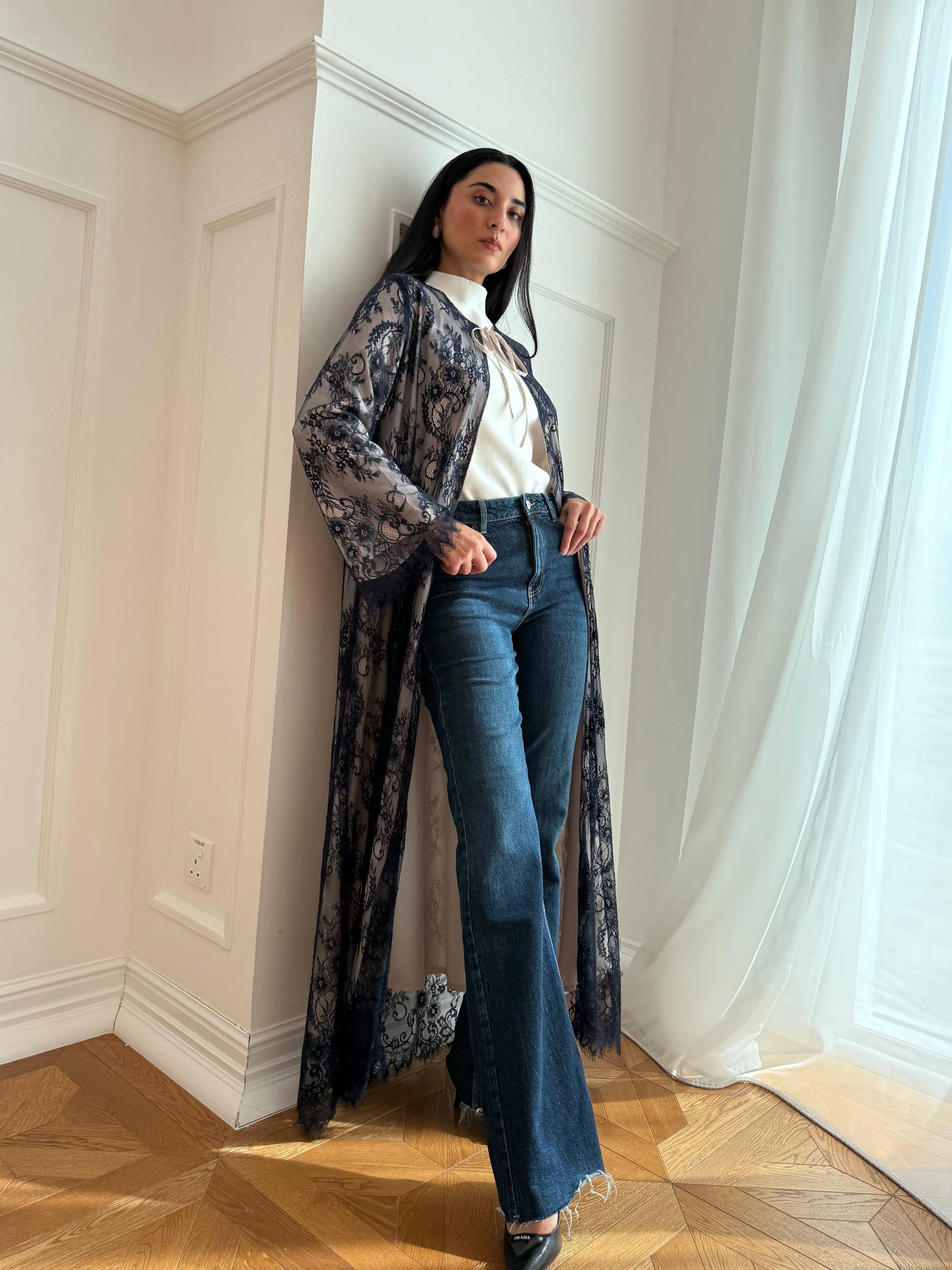 Dantel Lace Abaya Unknown Dantel_Lace_Abaya_Navy_1770730262870