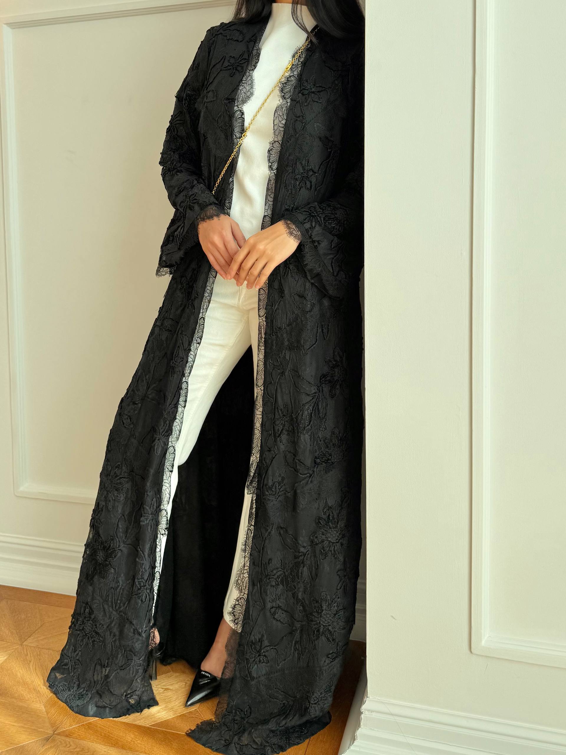 Dream Lace Abaya Unknown Dream_Lace_Abaya_Black_1770729254357