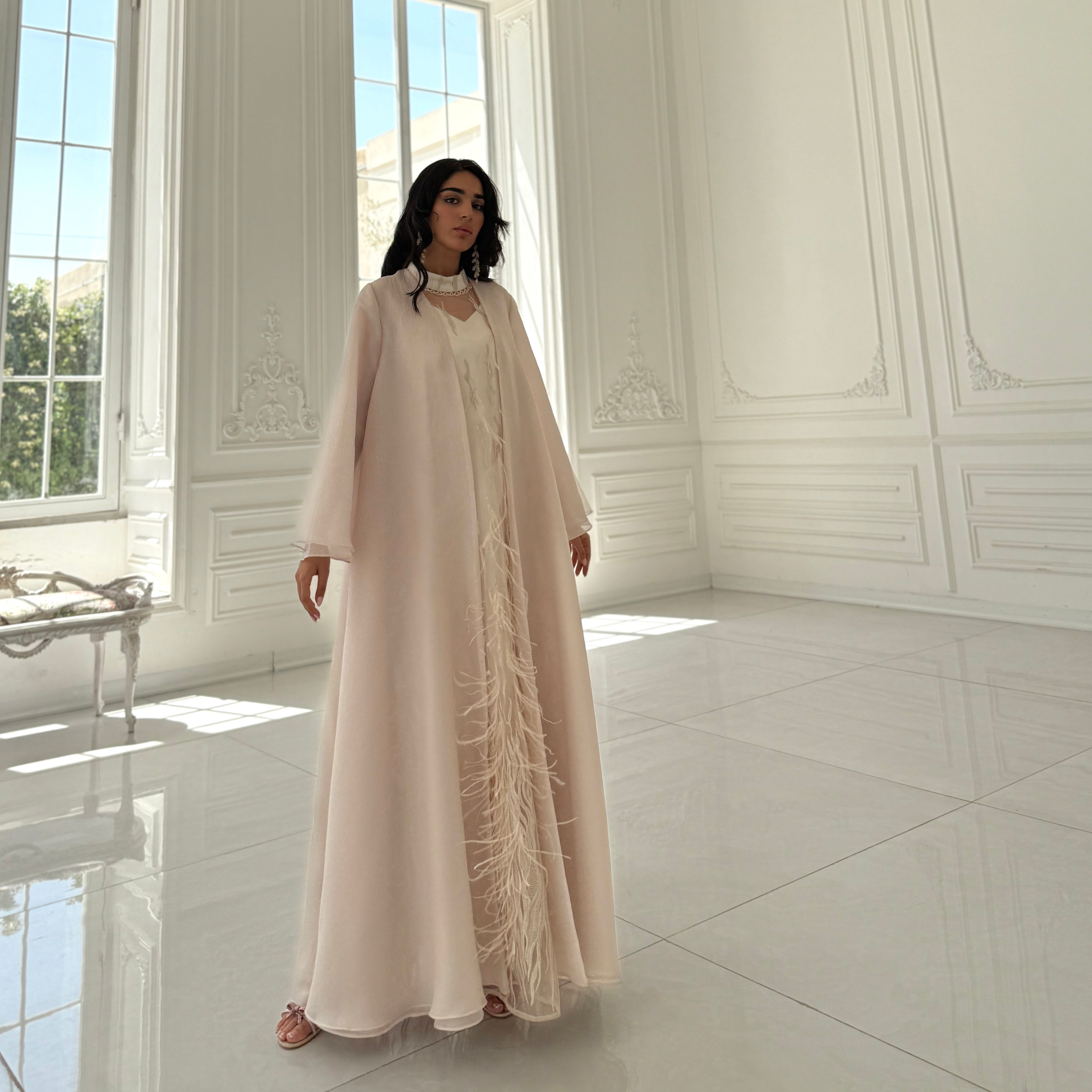 Furry Set Abaya F.Lounge.Mena FurrySetAbaya_1