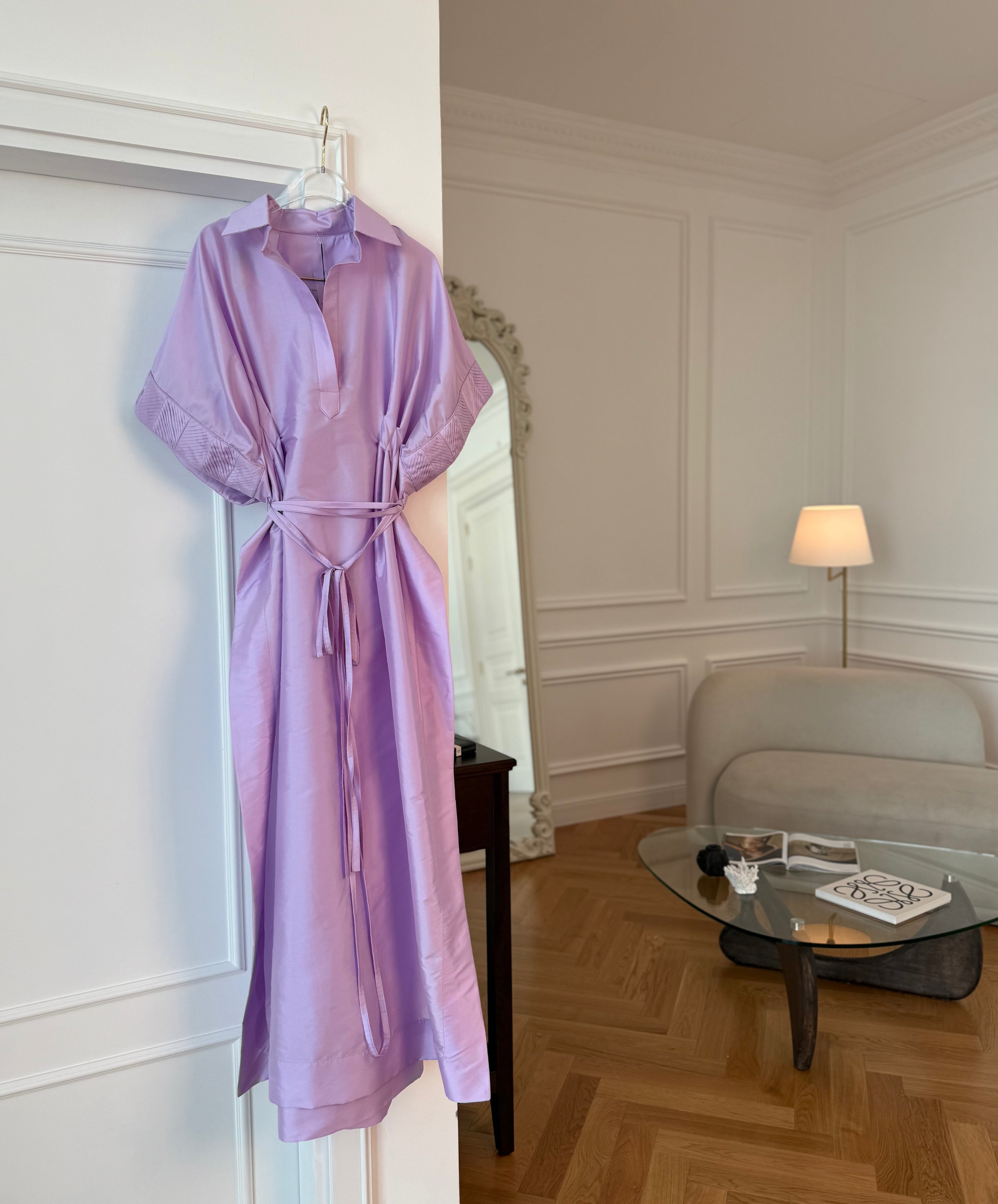 Sleeve Pleated Dress F.Lounge Dubai IMG_0957