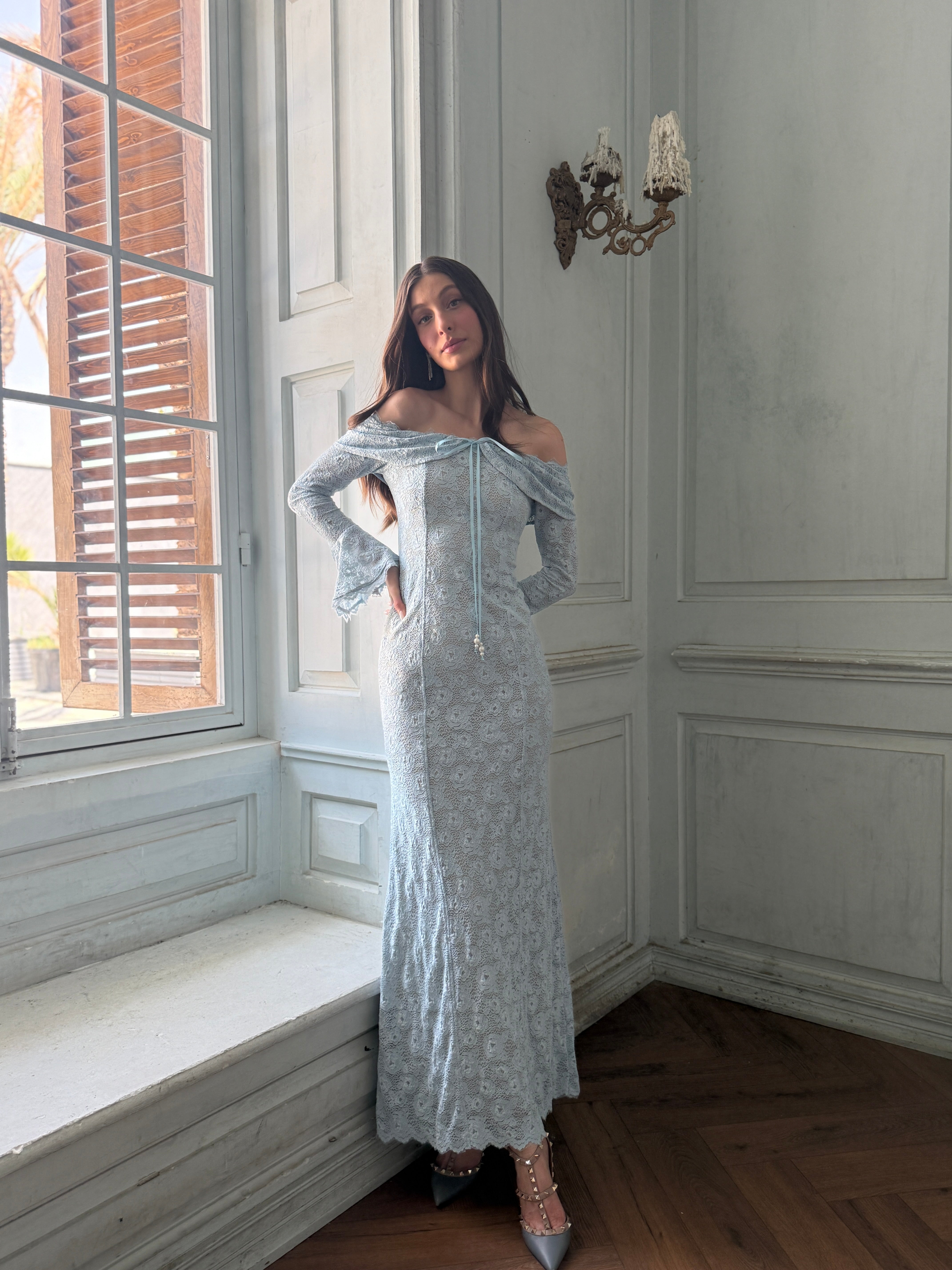 Off Shoulder Alba Dress F.Lounge.Mena IMG_3644