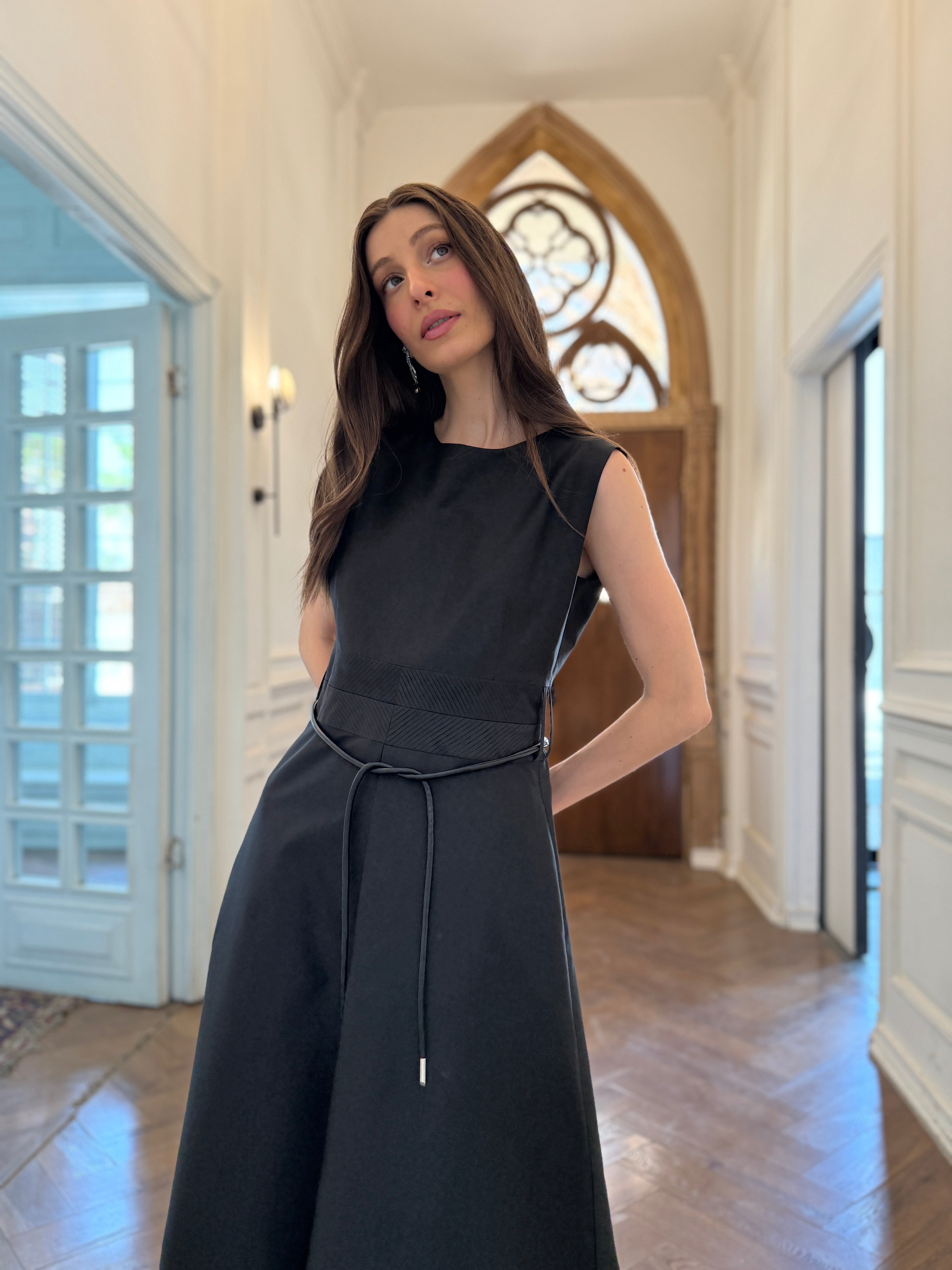 Double Pleated Dress