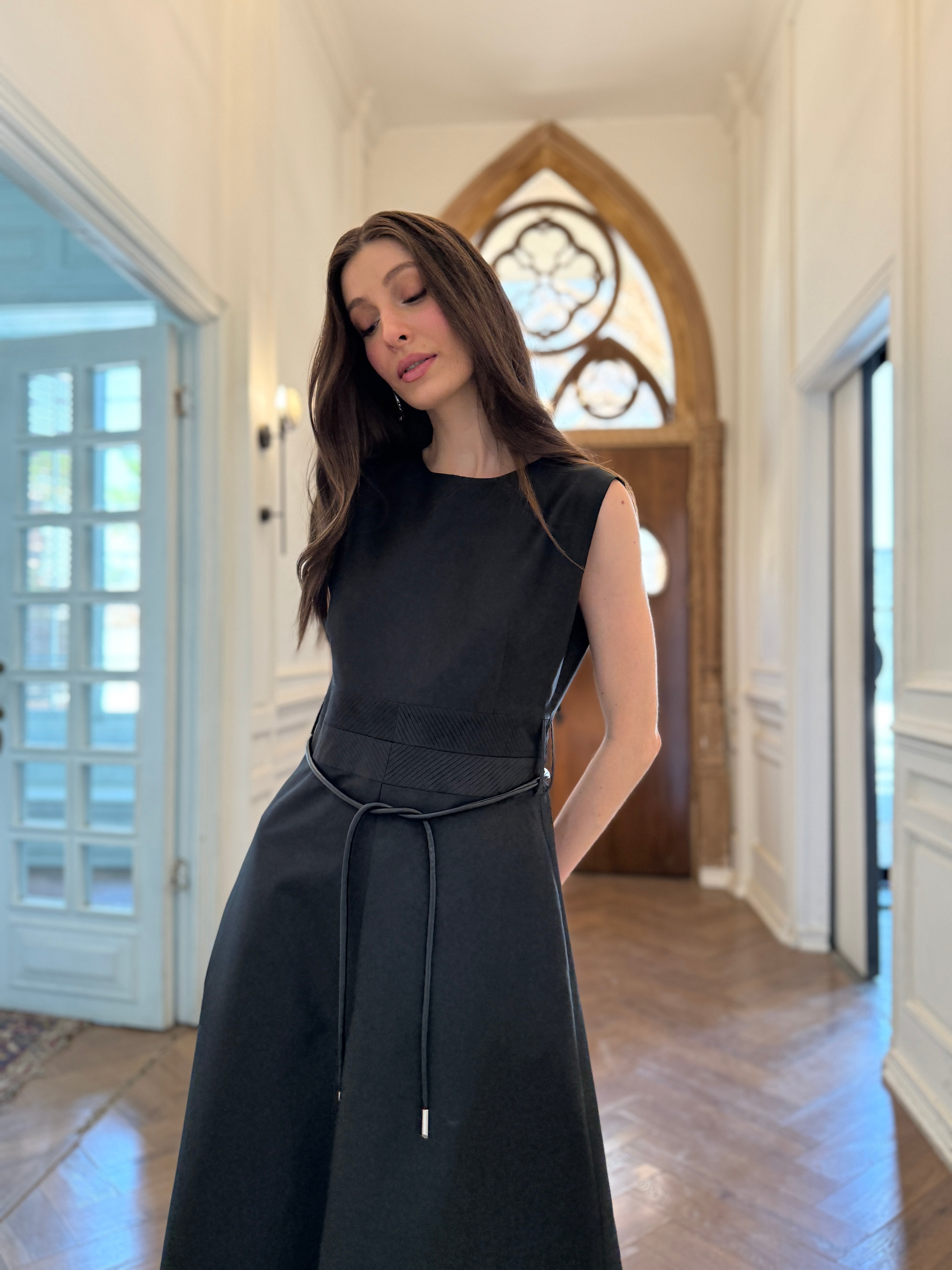 Double Pleated Dress F.Lounge.Mena IMG_3793