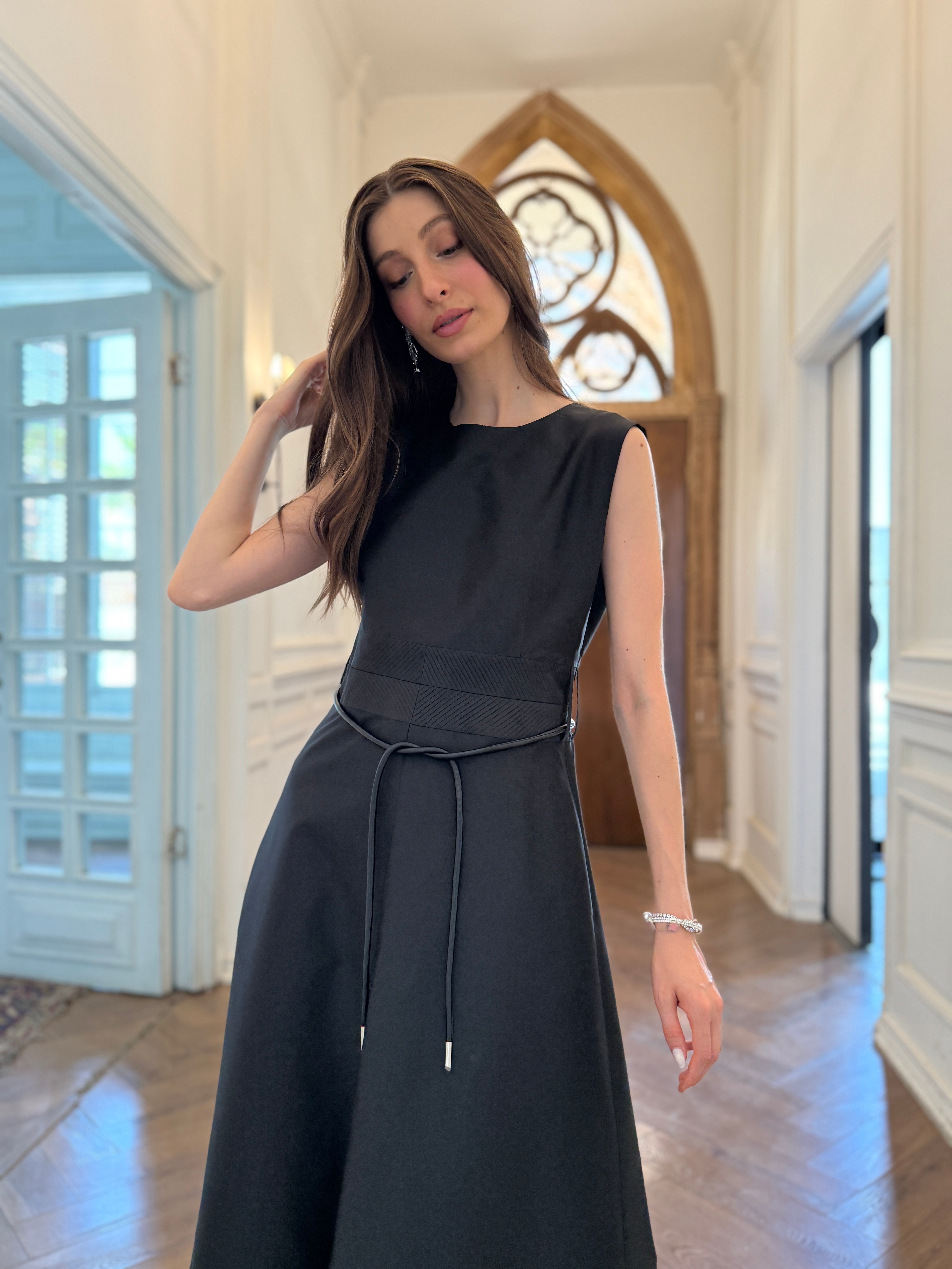 Double Pleated Dress