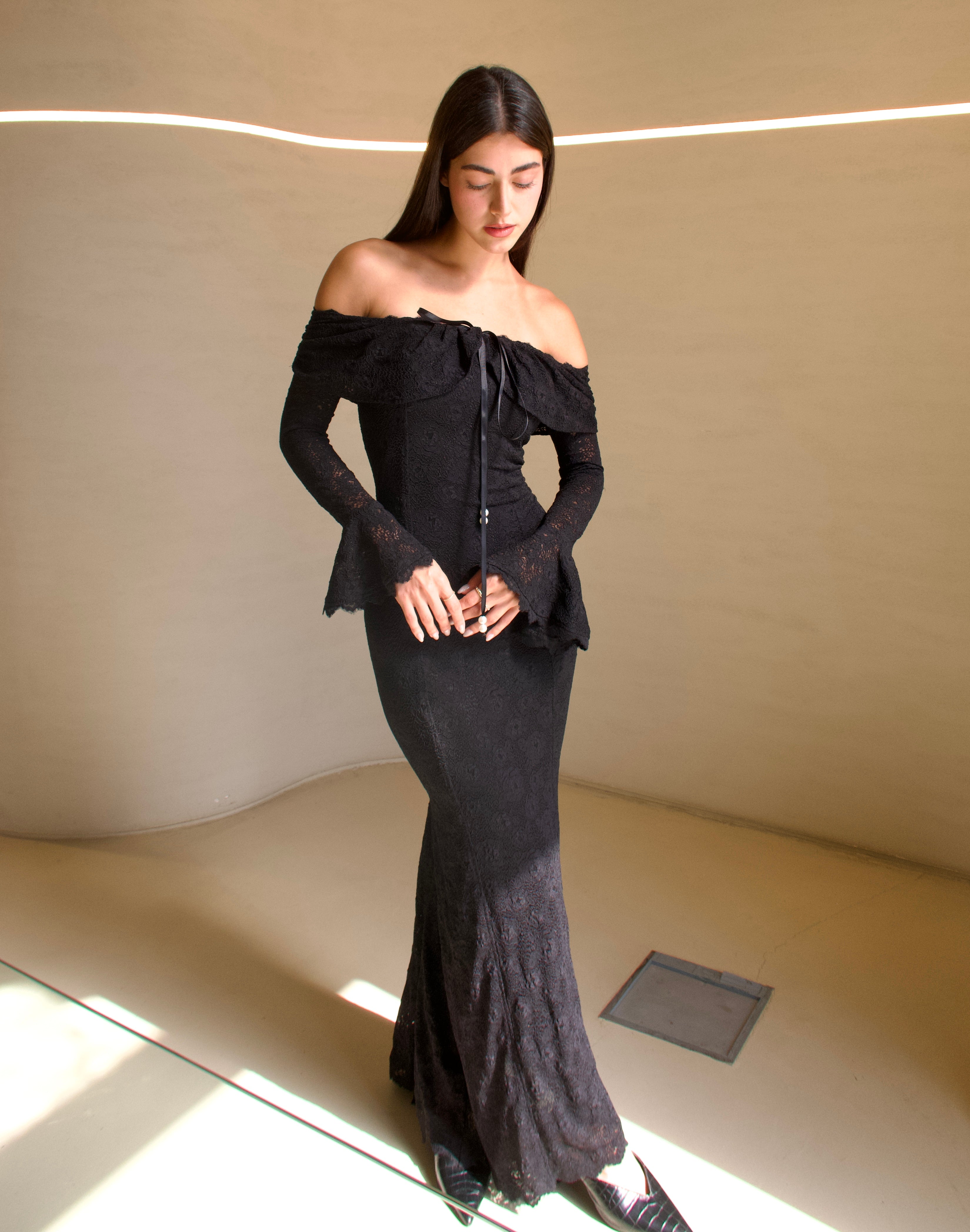 Off Shoulder Alba Dress F.Lounge.Mena IMG_4853