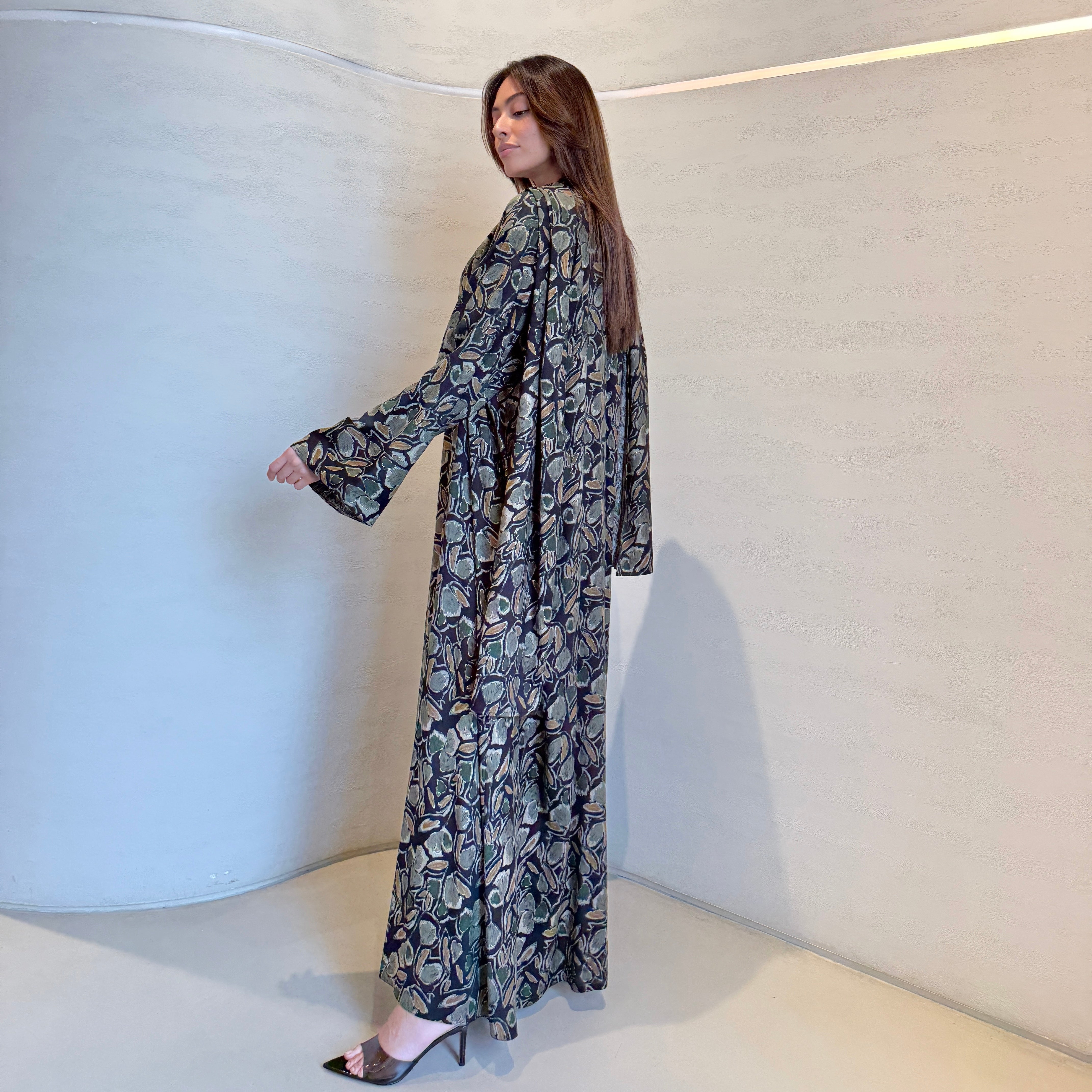 Summer Leaf Abaya F.Lounge.Mena IMG_4941