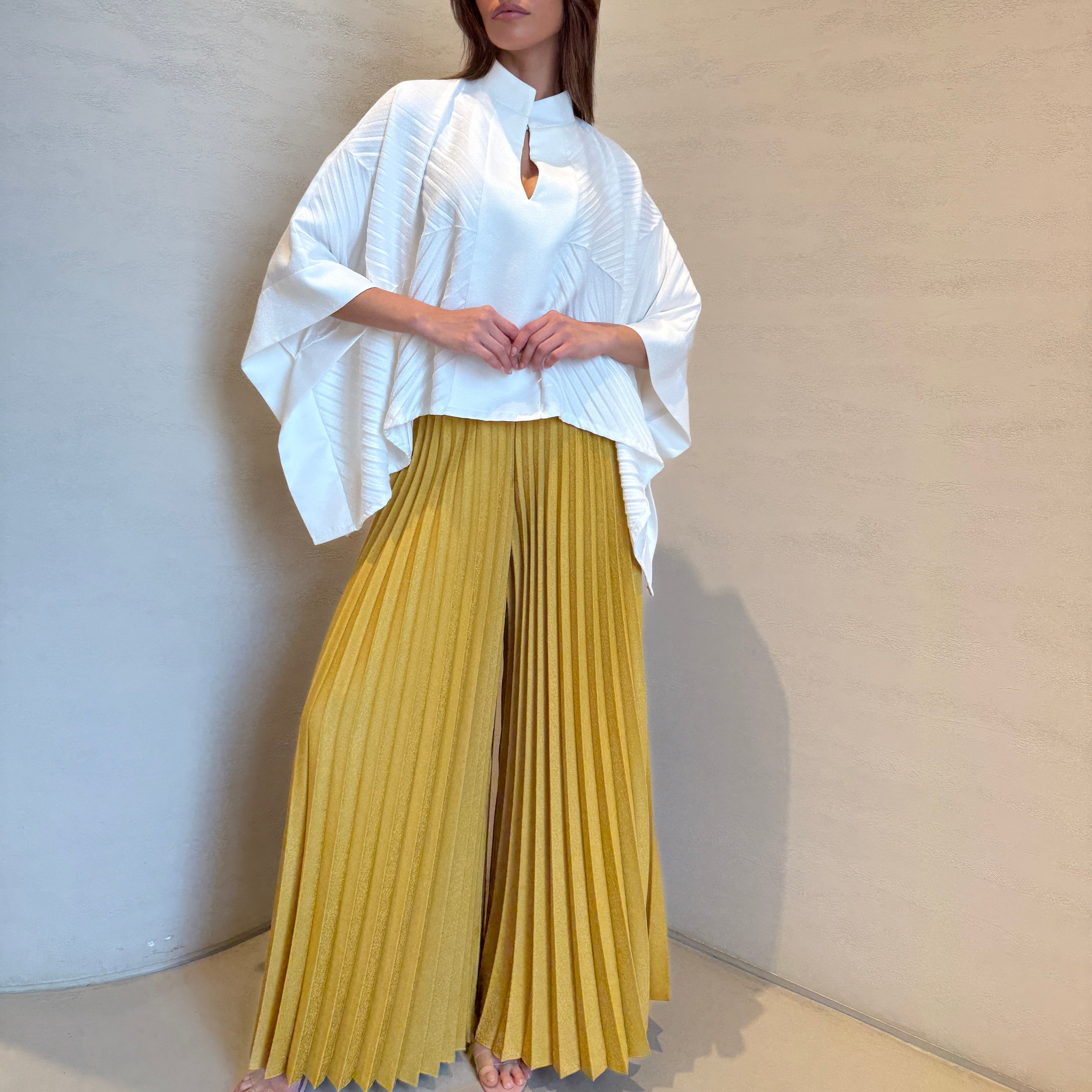 Kaftan Casual Pleated Set