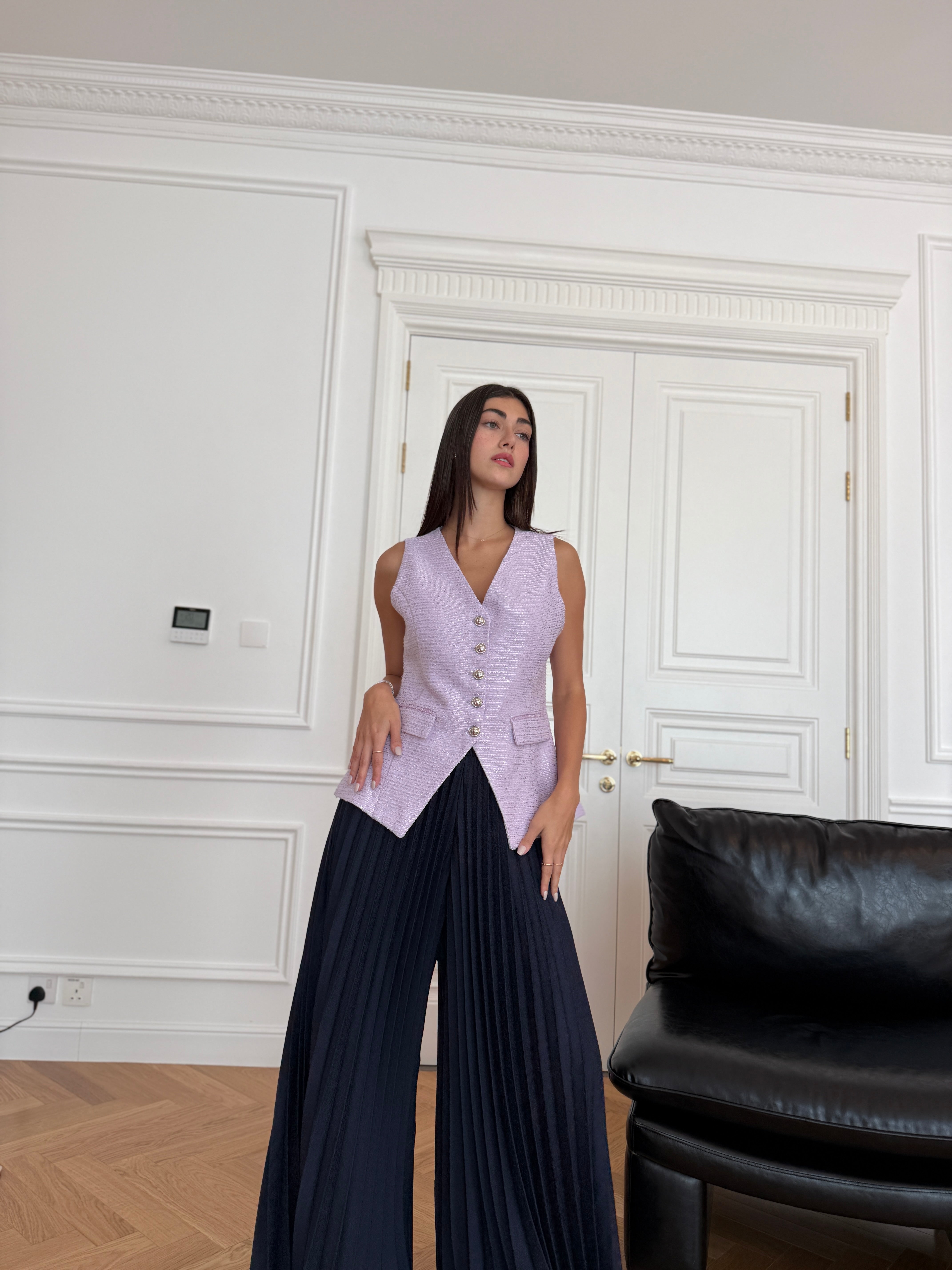 Chenille Vest F.Lounge.Mena IMG_5958