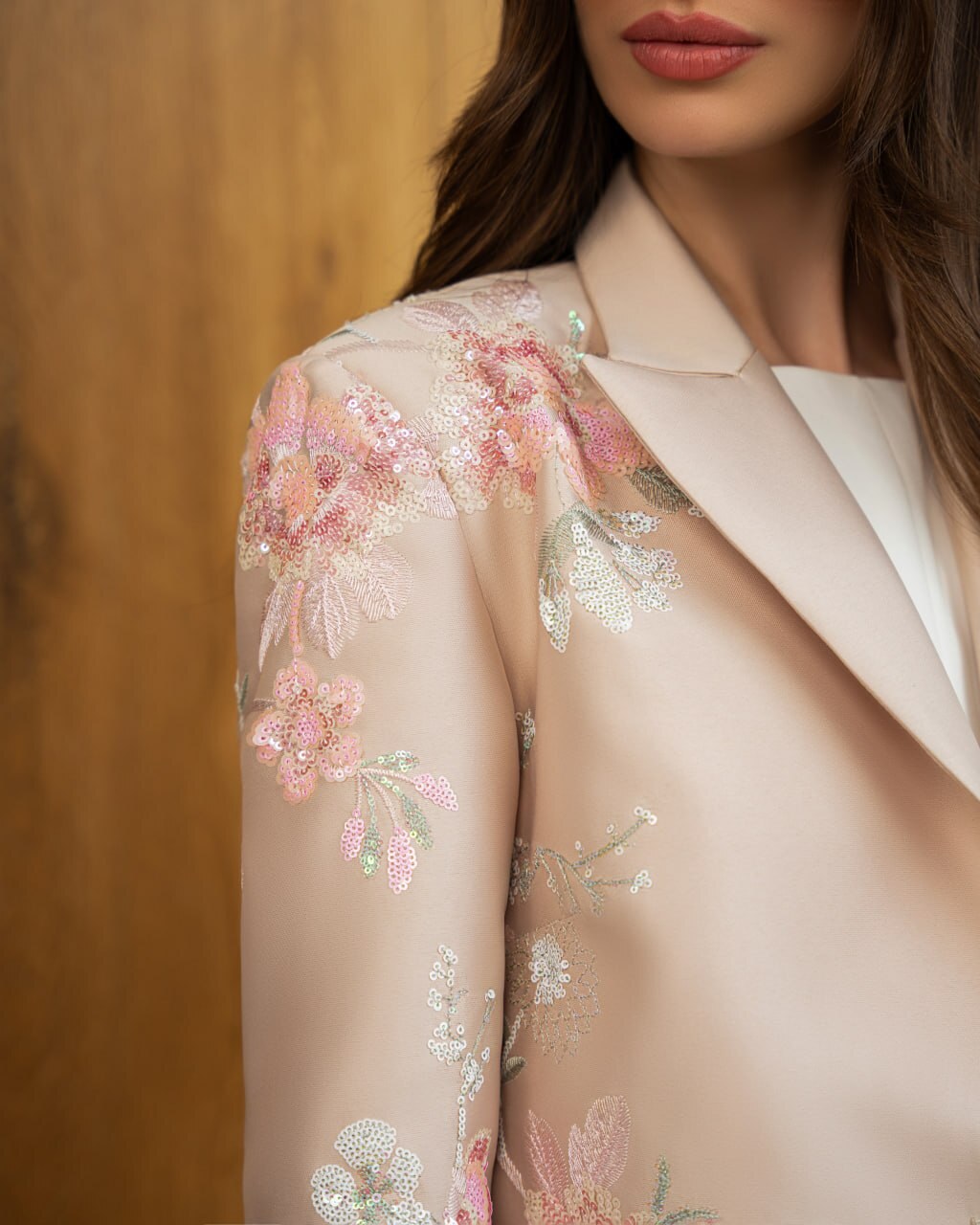 Polca Colorful Abaya F.Lounge.Mena Polca_Colorful_Abaya_Cream_1782156086705