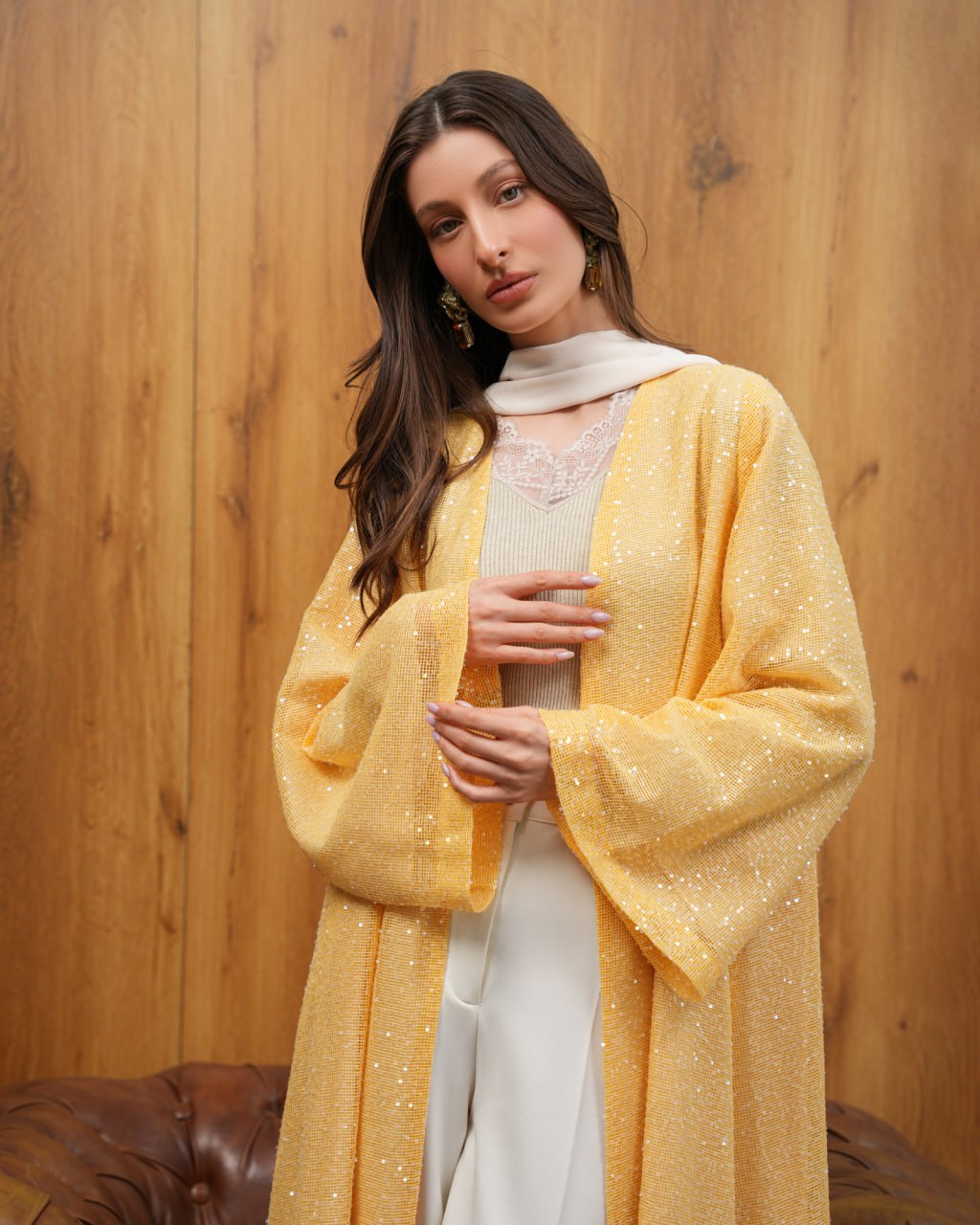 Polca Shine Abaya Unknown Polca_Shine_Abaya_Gold_1771153700835