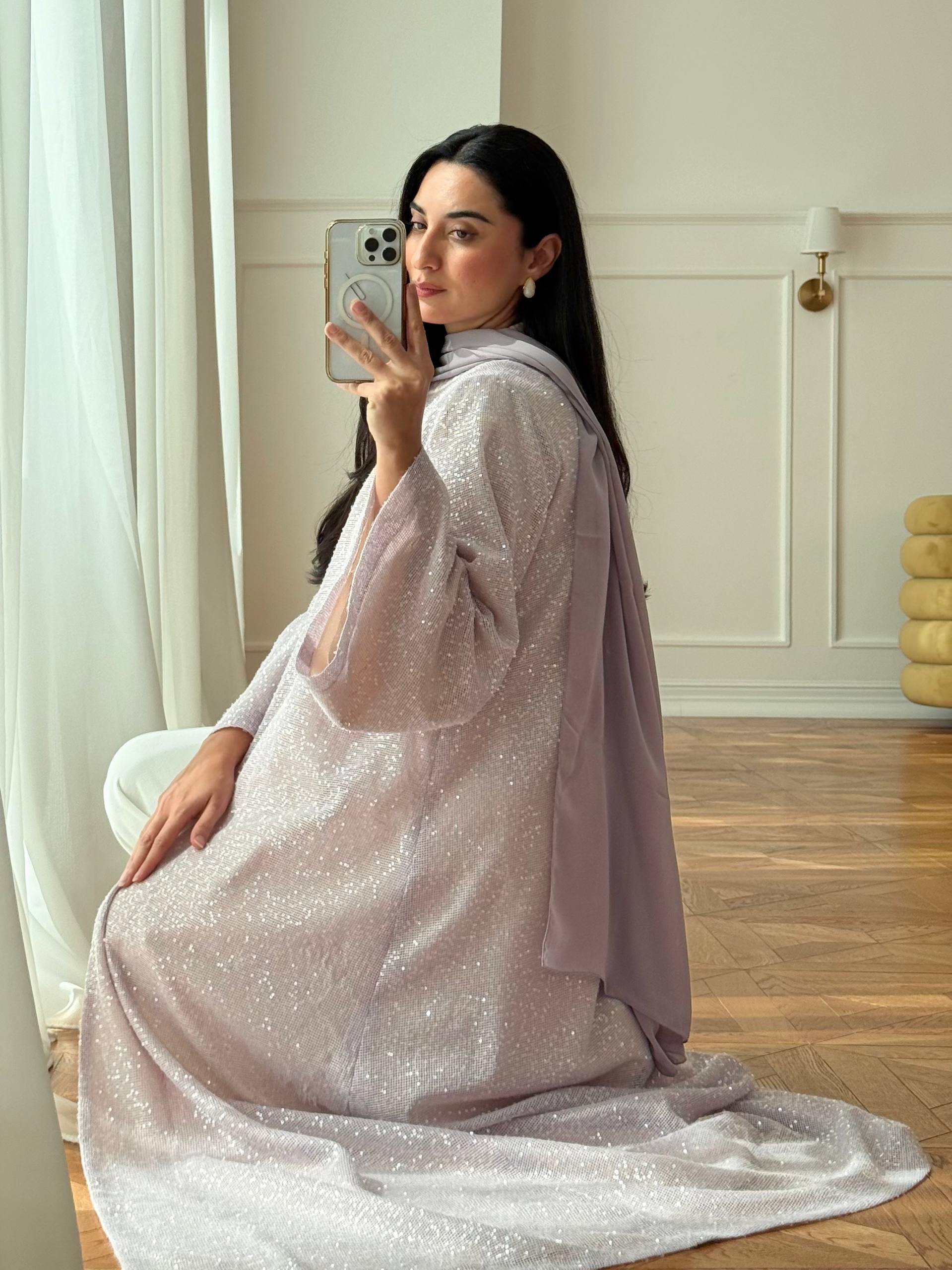 Polca Shine Abaya Unknown Polca_Shine_Abaya_Lilac_1770718712457