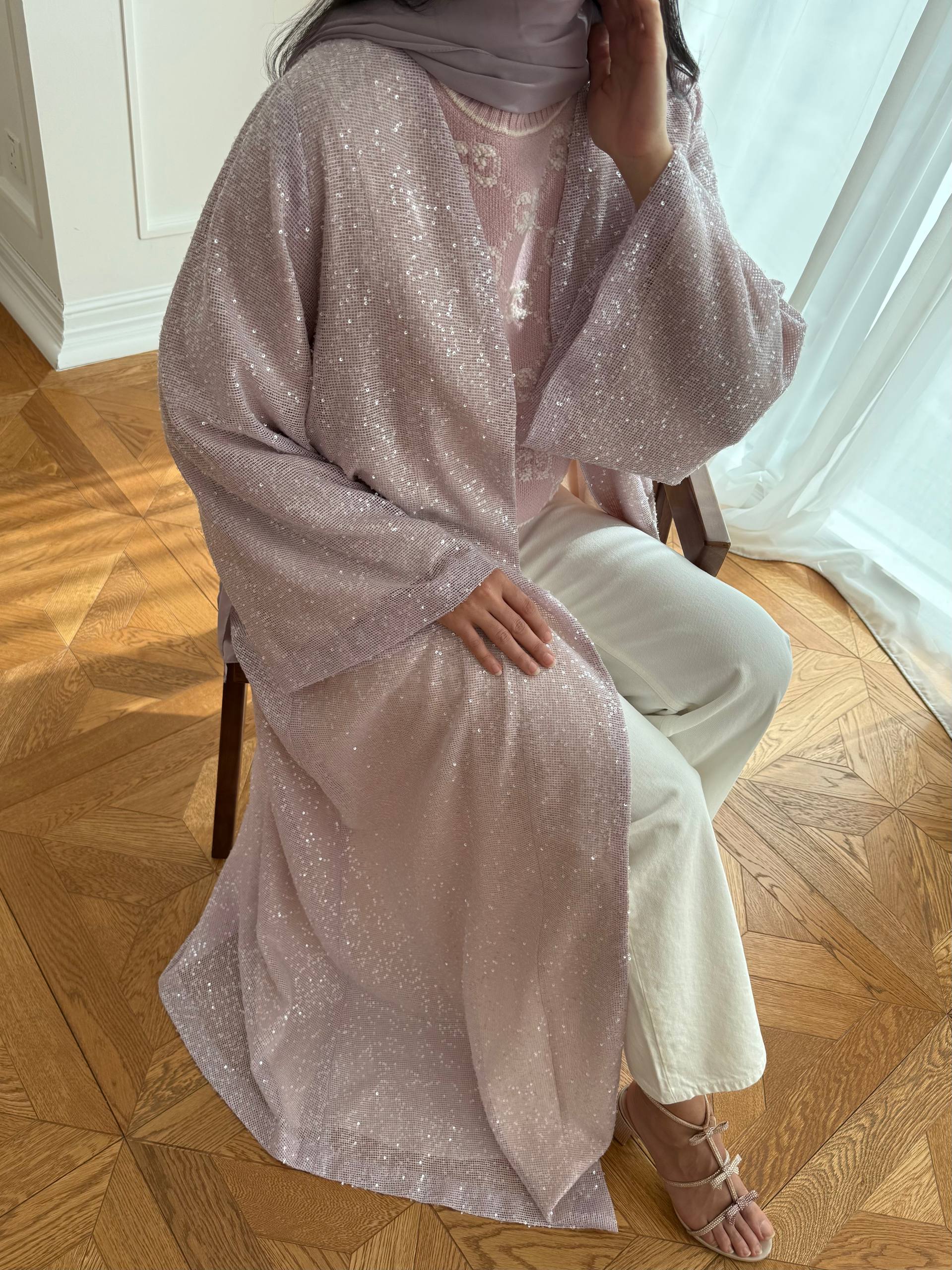 Polca Shine Abaya Unknown Polca_Shine_Abaya_Lilac_1770718712587