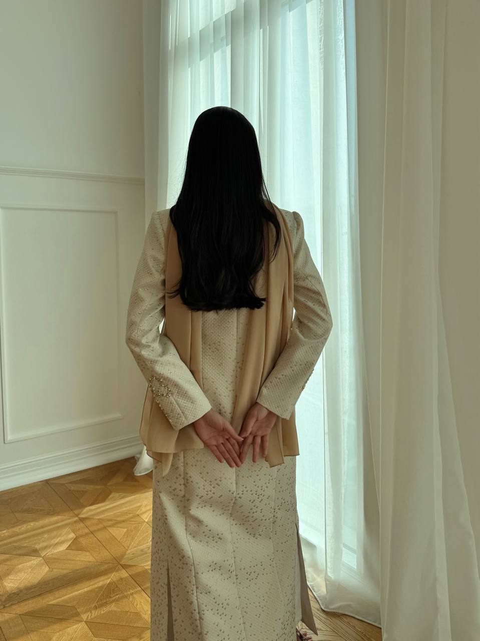 Ribbon Bids Abaya Unknown Ribbon_Bids_Abaya_Cream_1770714507209