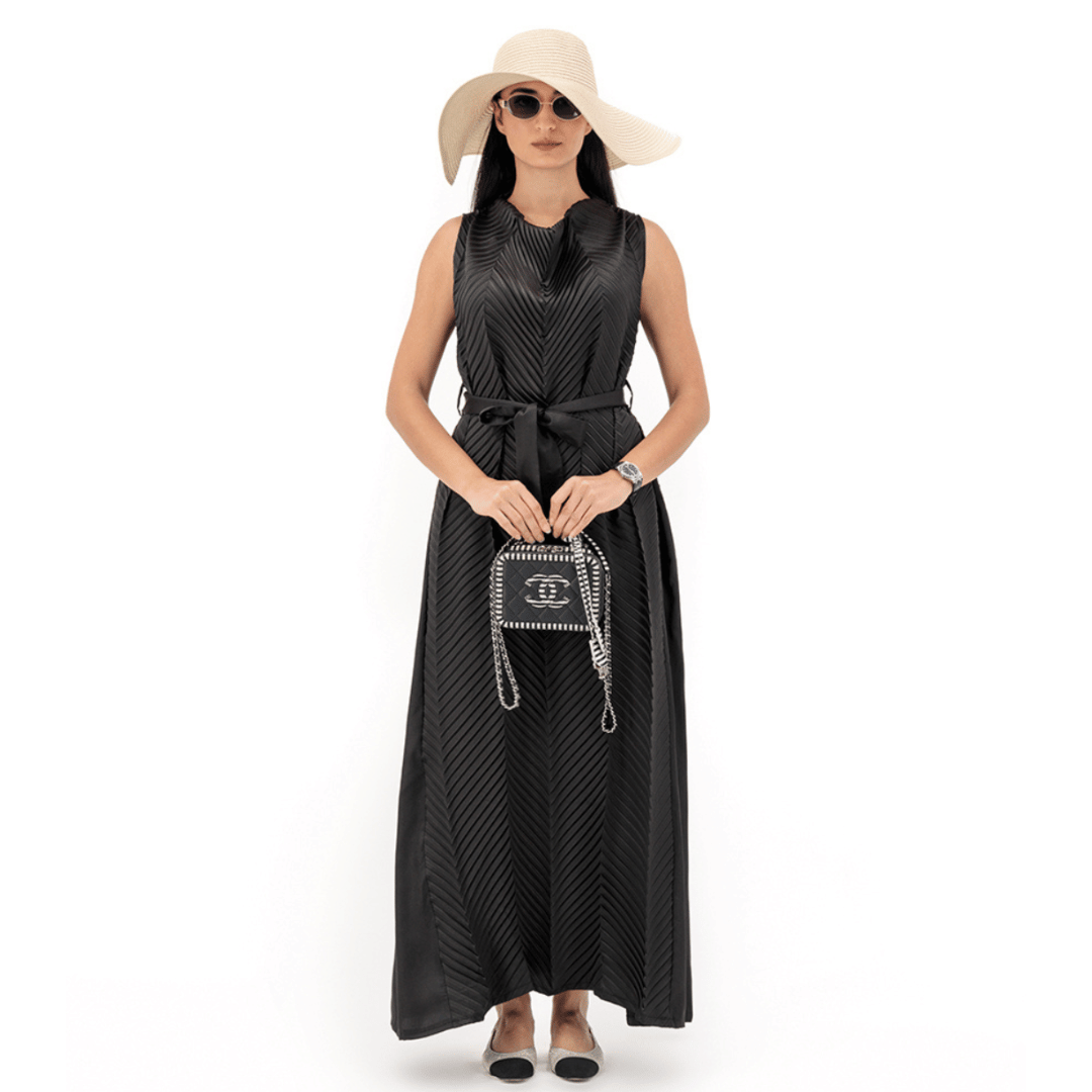 Silk Linear Dress F.Lounge Dubai SilkLinearDressf.loungeSQ9