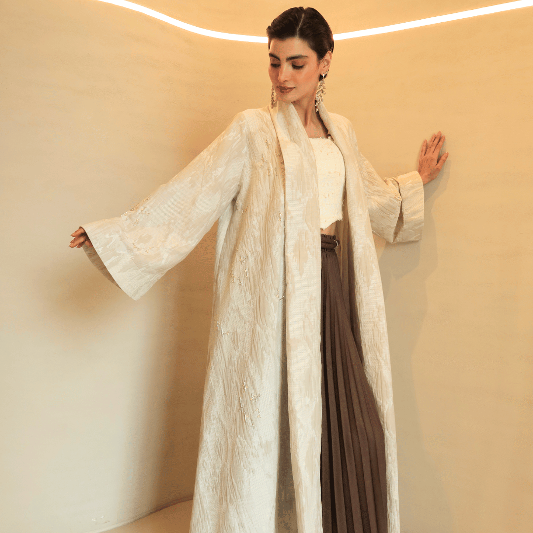 Stone Jacquard Abaya F.Lounge Dubai Stone_Jacquard_abaya_f.lounge_SQ_1