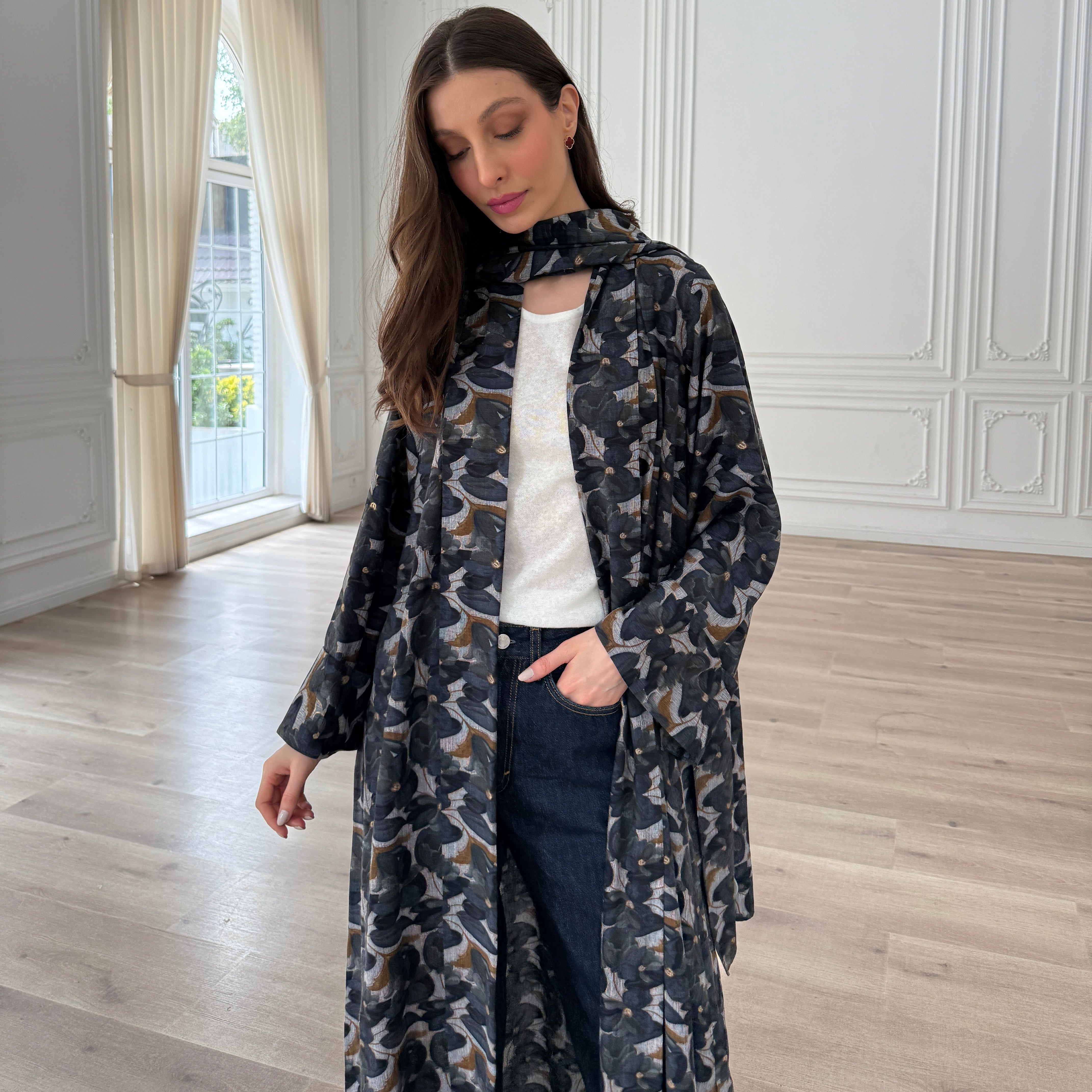 Summer Flower Abaya