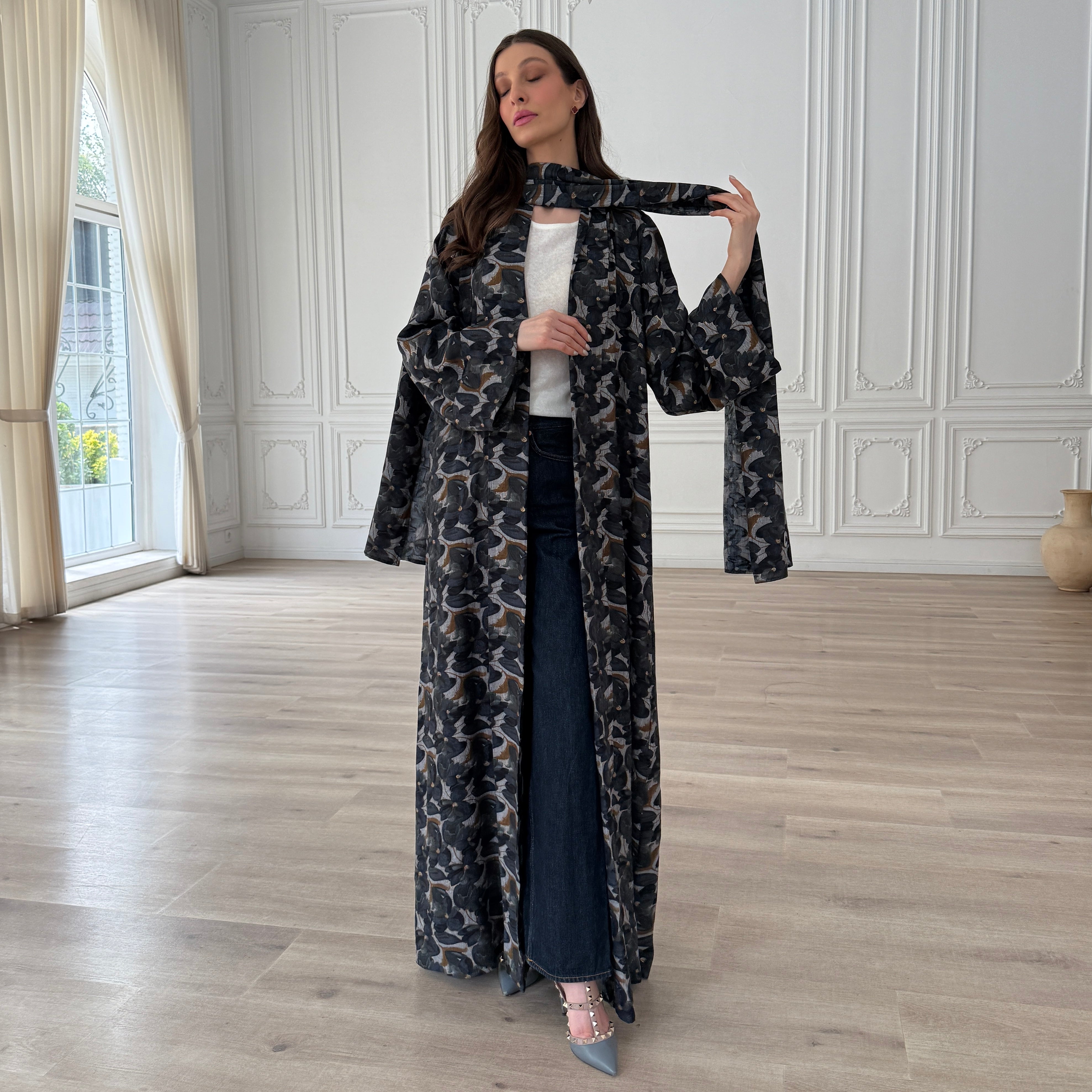 Summer Flower Abaya