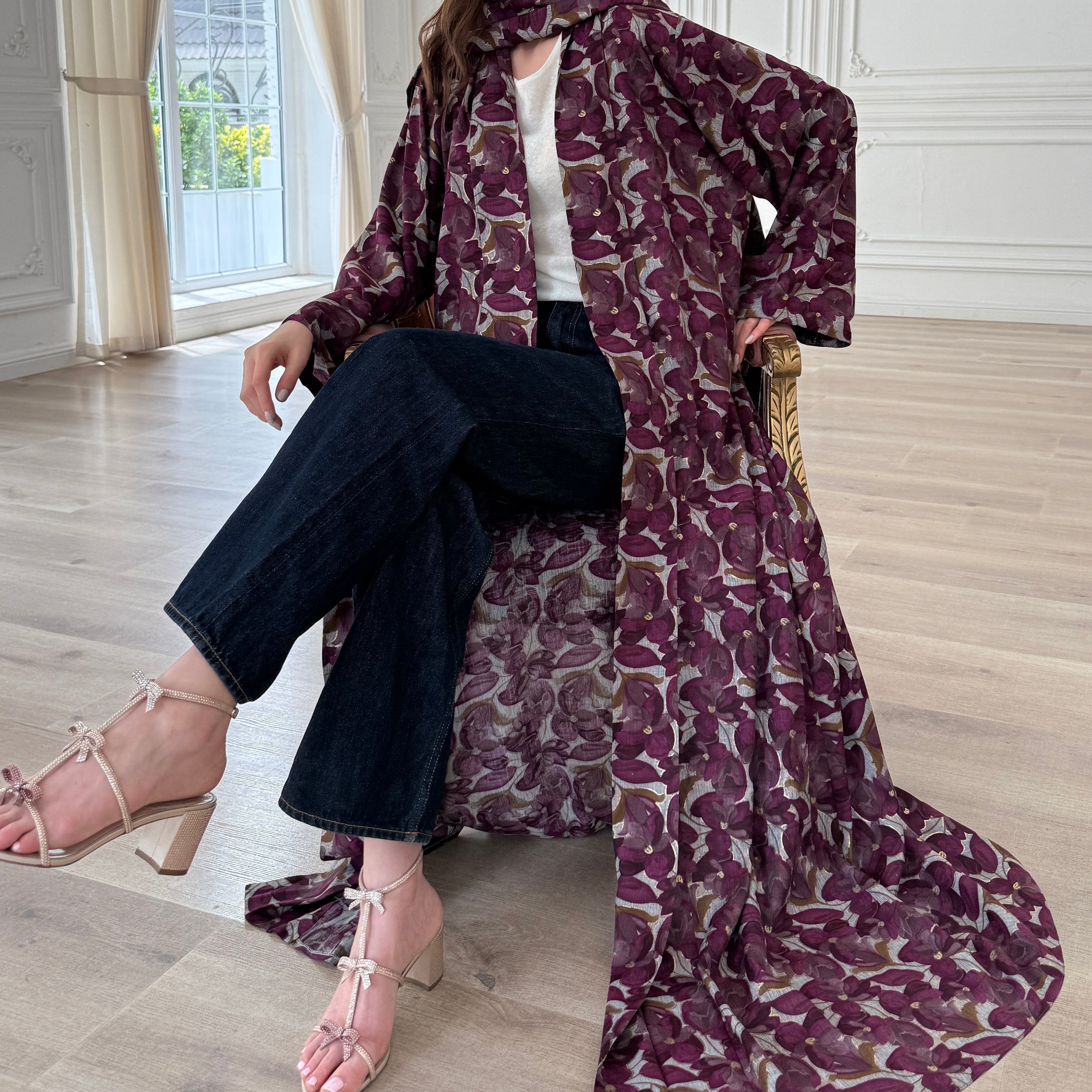 Summer Flower Abaya