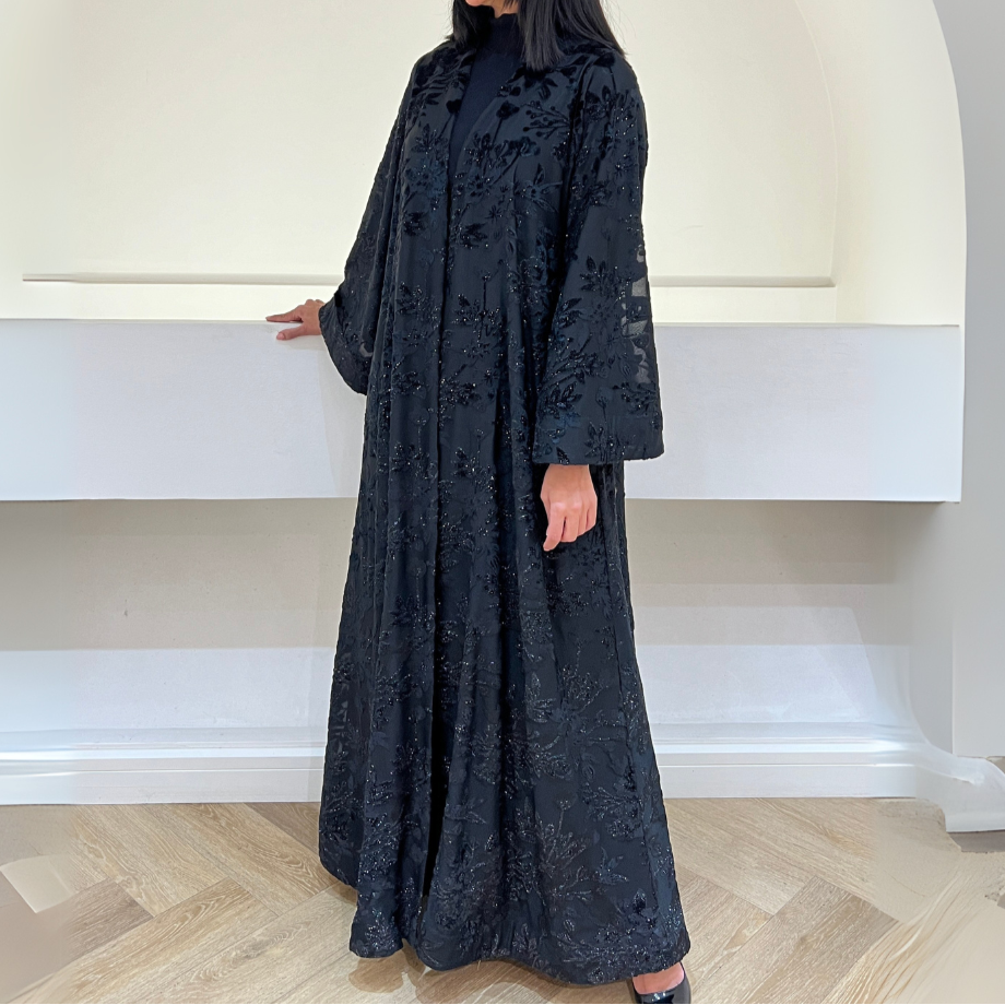 Velvet Shine Abaya