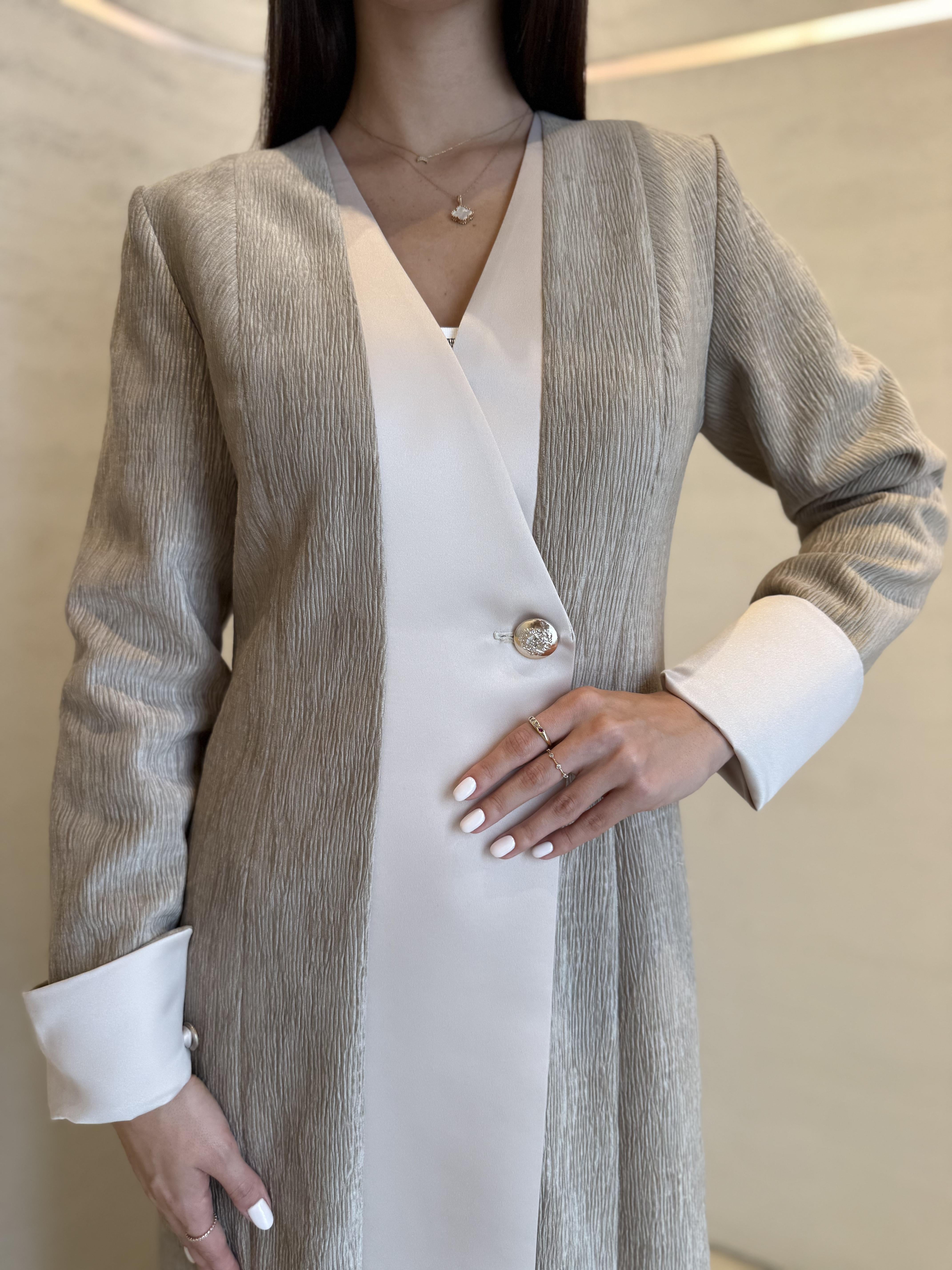 Wavy Velvet abaya F.Lounge.Mena Wavy_Velvet_abaya_Cream_1767260791977