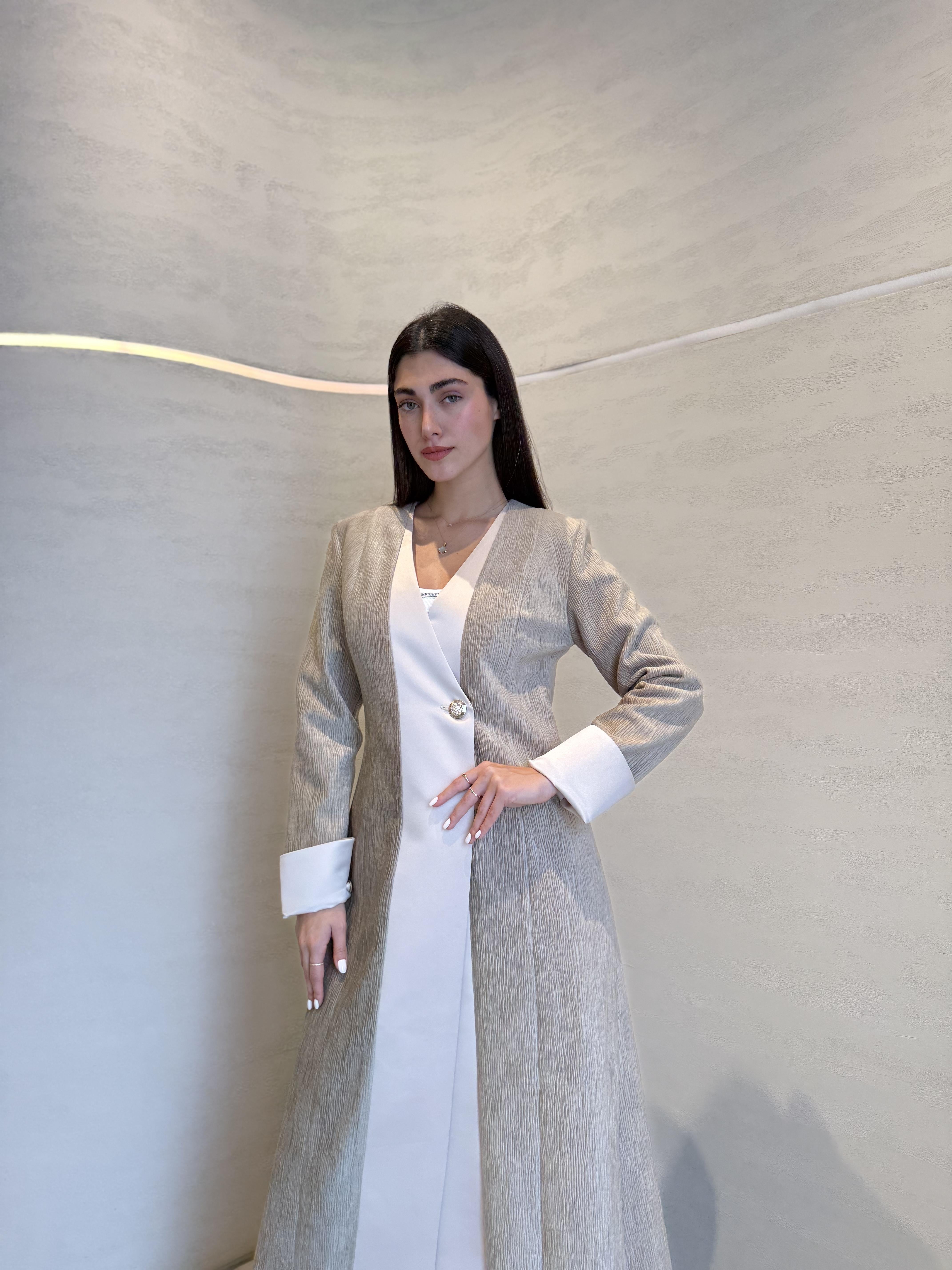 Wavy Velvet abaya F.Lounge.Mena Wavy_Velvet_abaya_Cream_1767260792709