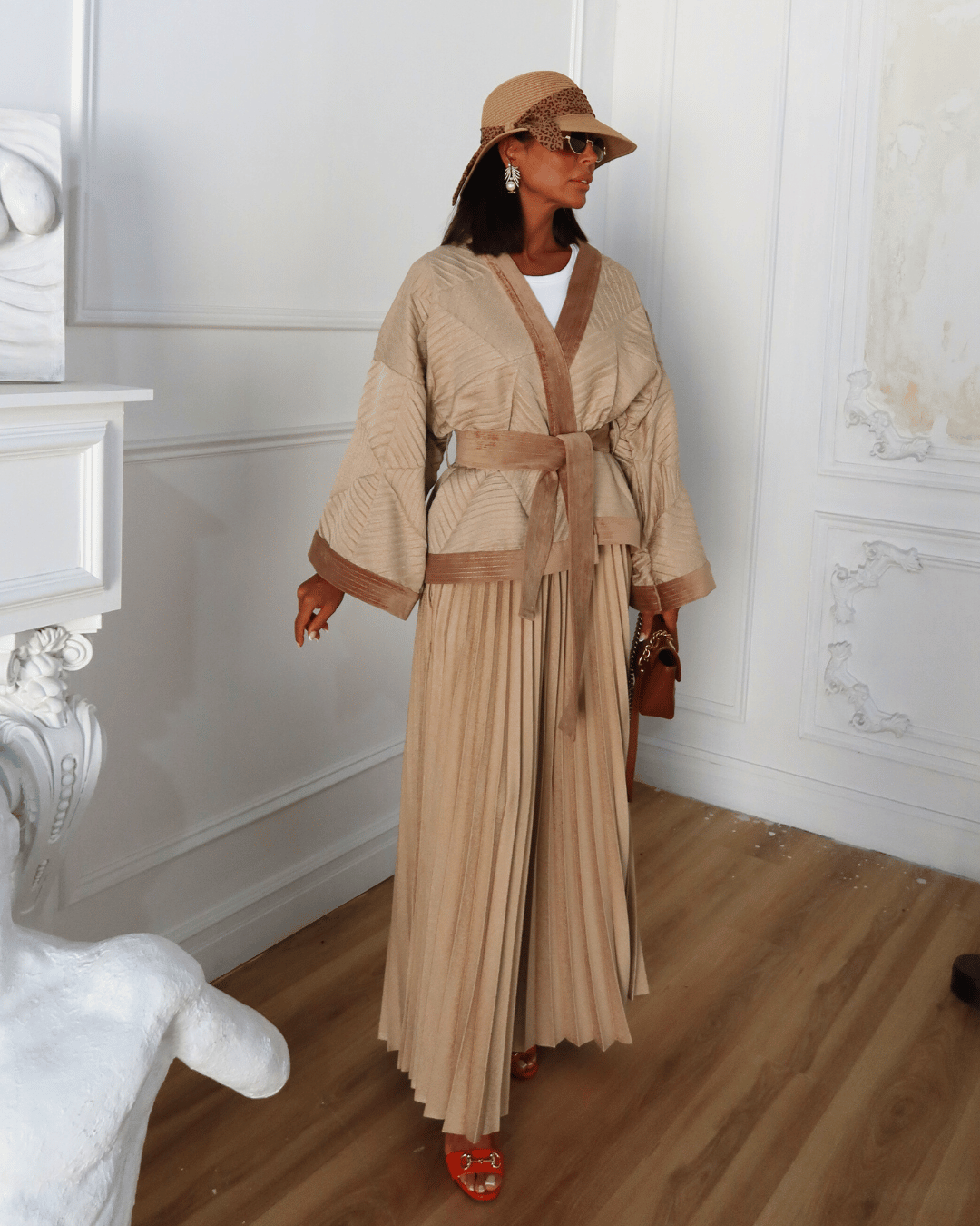 Sunny Pleated Pants F.Lounge Dubai ccx