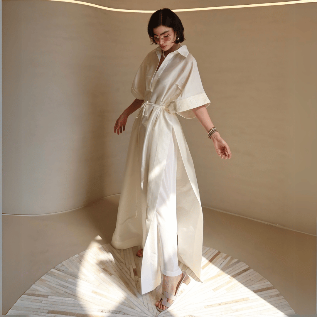 Sleeve Pleated Dress F.Lounge Dubai sleeve_pleated_dress_F.lounge_SQ_6