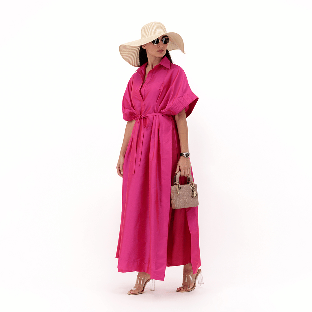 Sleeve Pleated Dress F.Lounge Dubai sleeve_pleated_dress_F.lounge_SQ_8