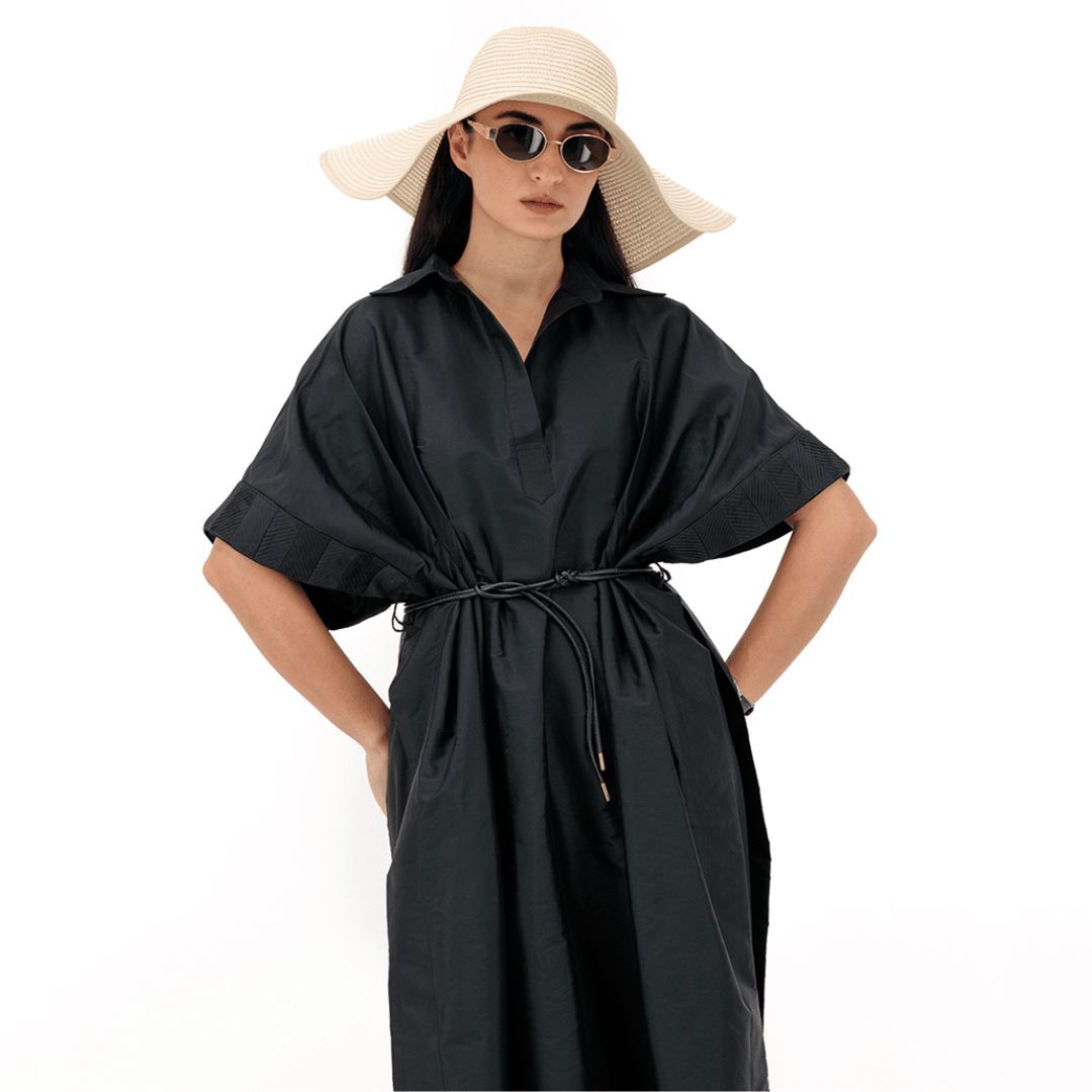 Sleeve Pleated Dress F.Lounge Dubai sleeve_pleated_dress_F.lounge_SQ_z10