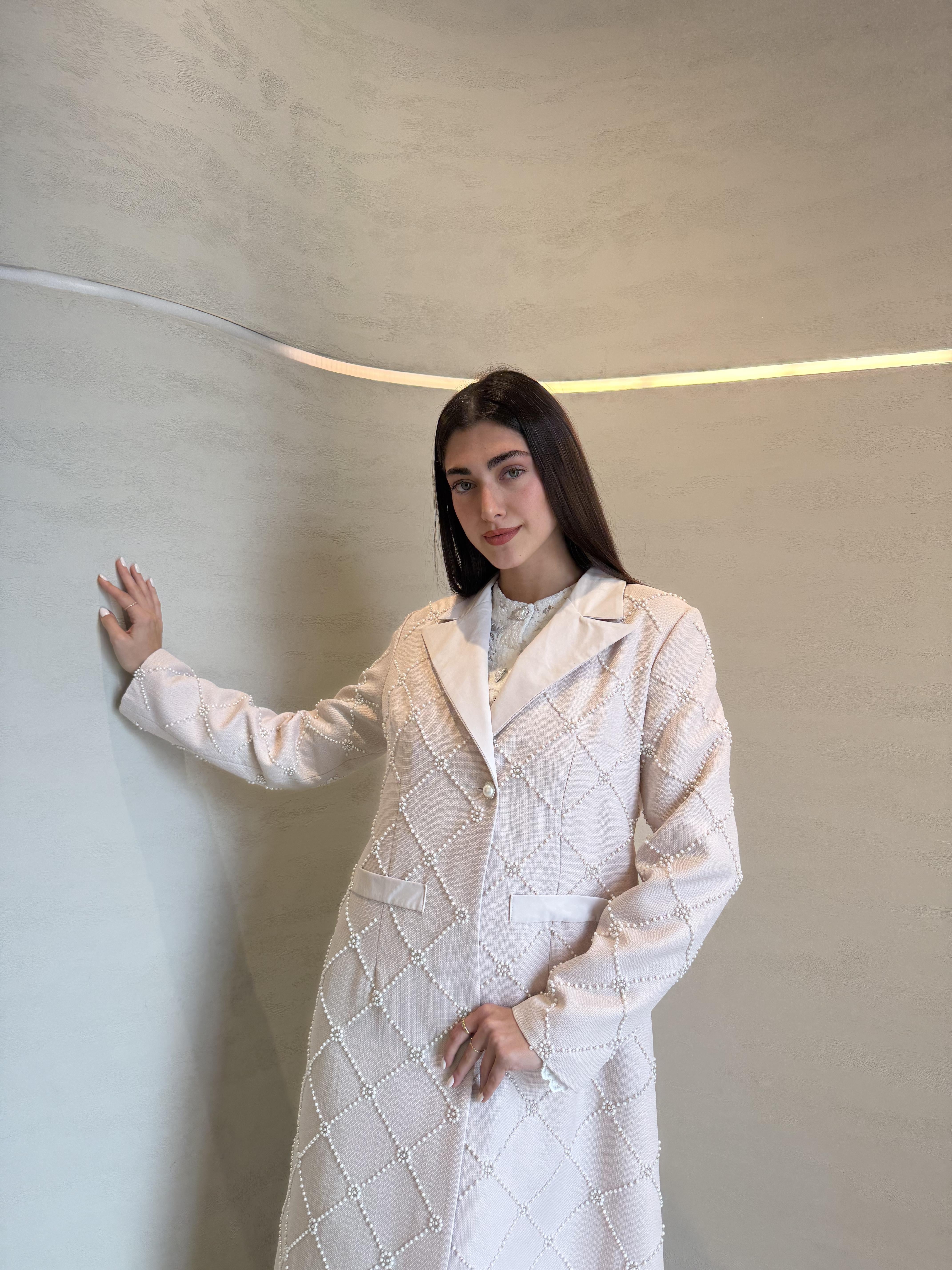 Coco Pearl Abaya F.Lounge.Mena Coco_Pearl_Abaya_Pink_1767254418643