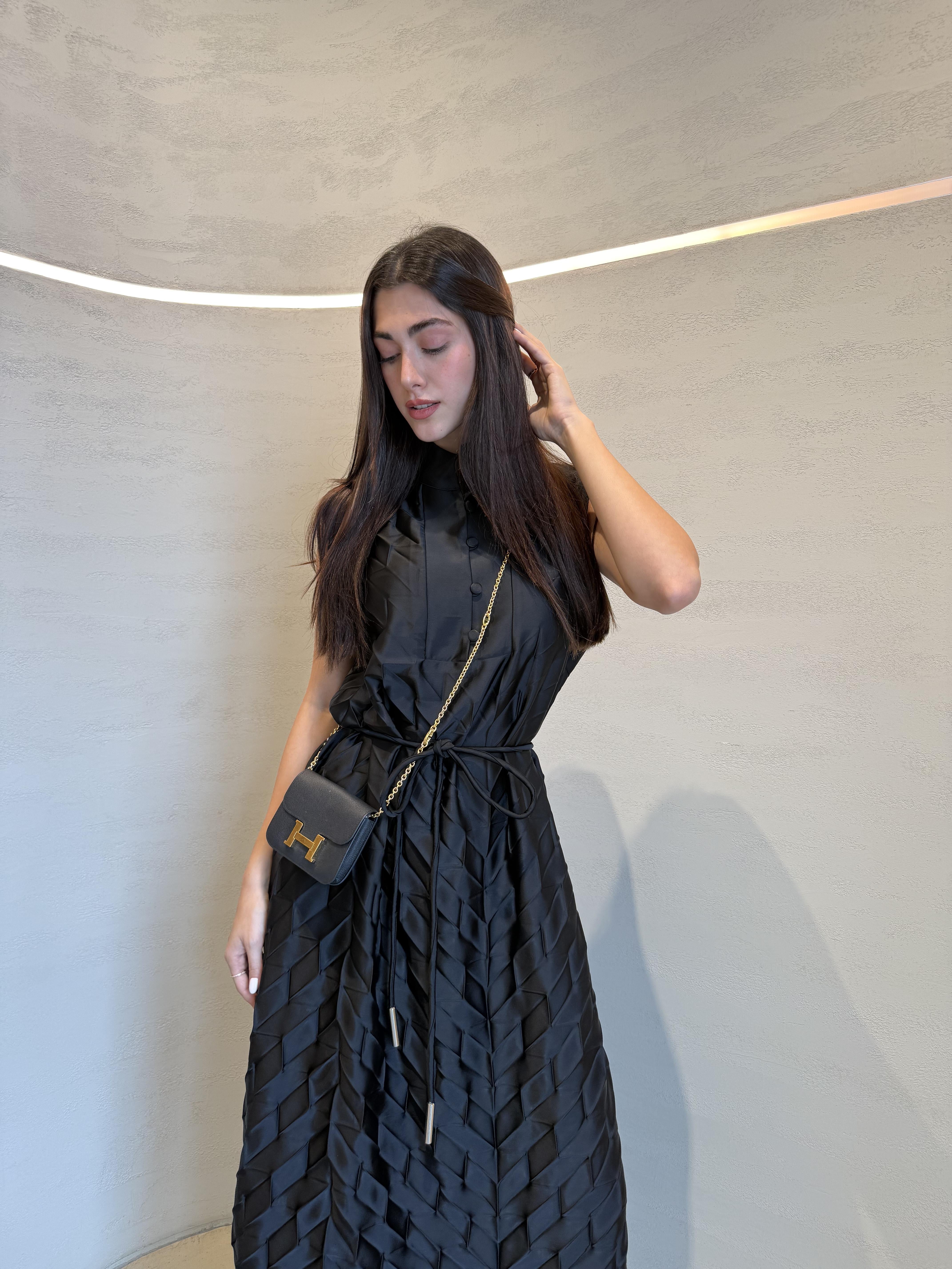 Cube Dress F.Lounge.Mena Cube_Dress_Black_1767256578004