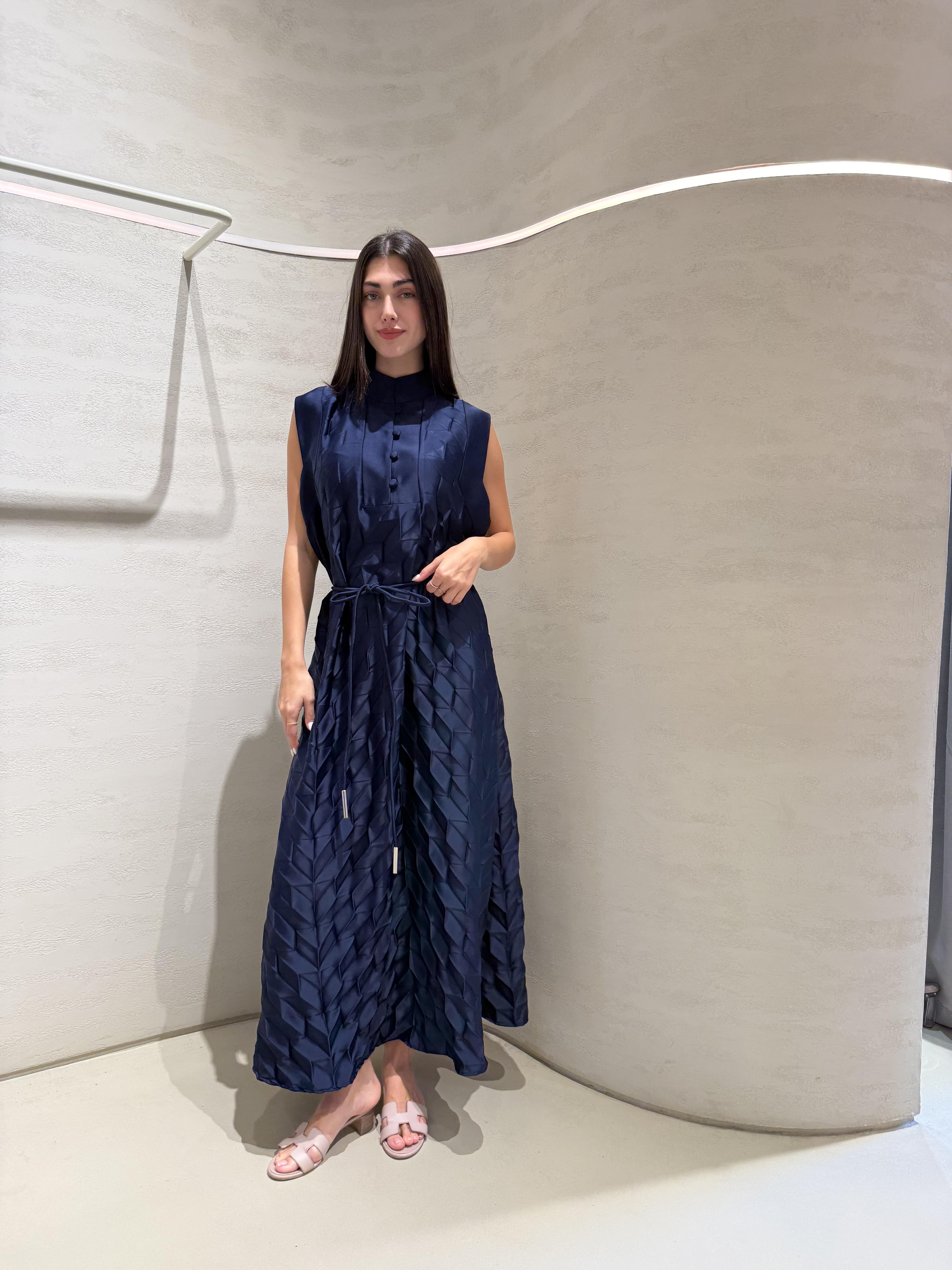 Cube Dress F.Lounge.Mena Cube_Dress_Navy_1767256677849