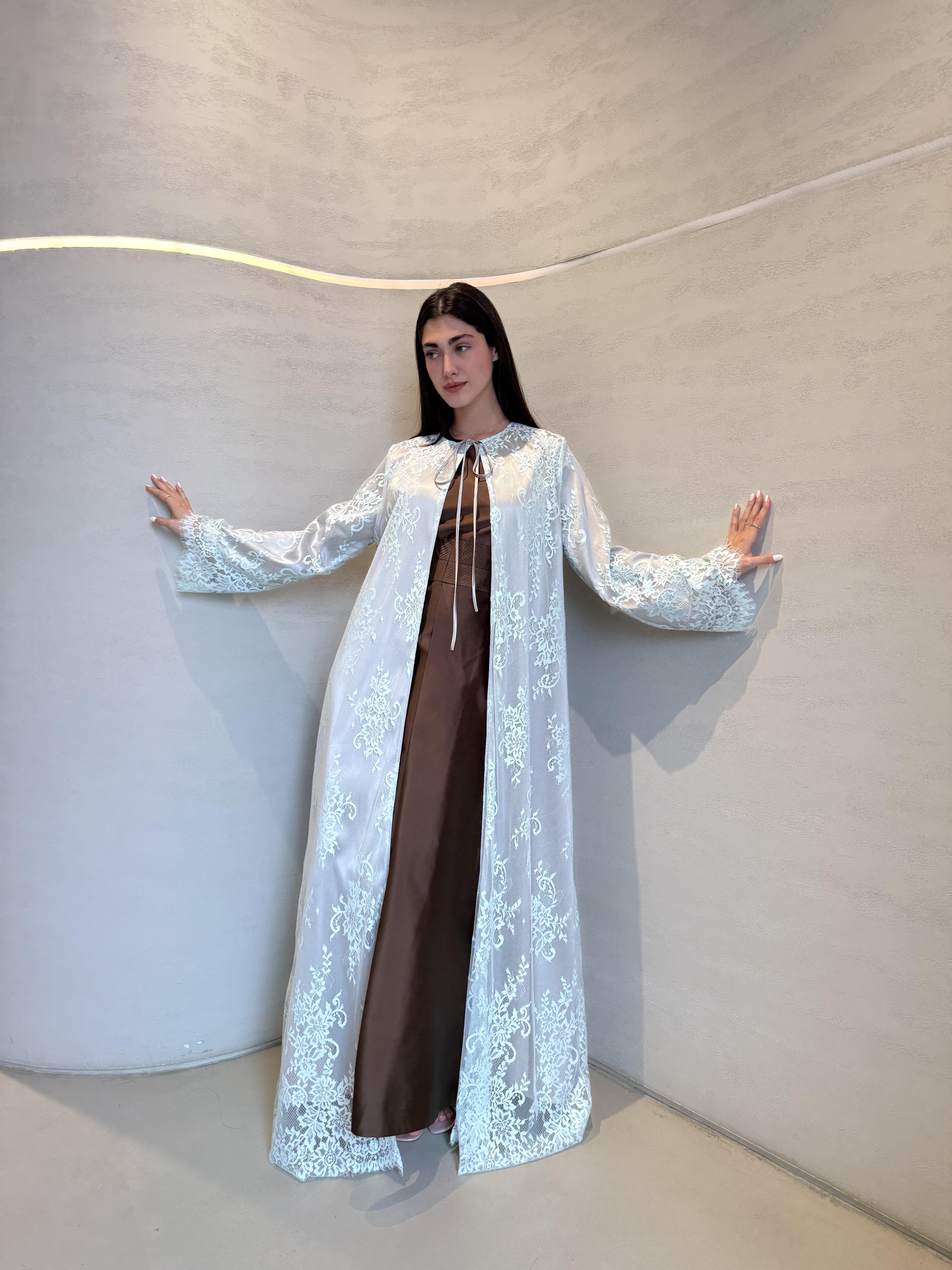 Dantel Lace Abaya F.Lounge.Mena Dantel_Lace_Abaya_Mint_1767260210939