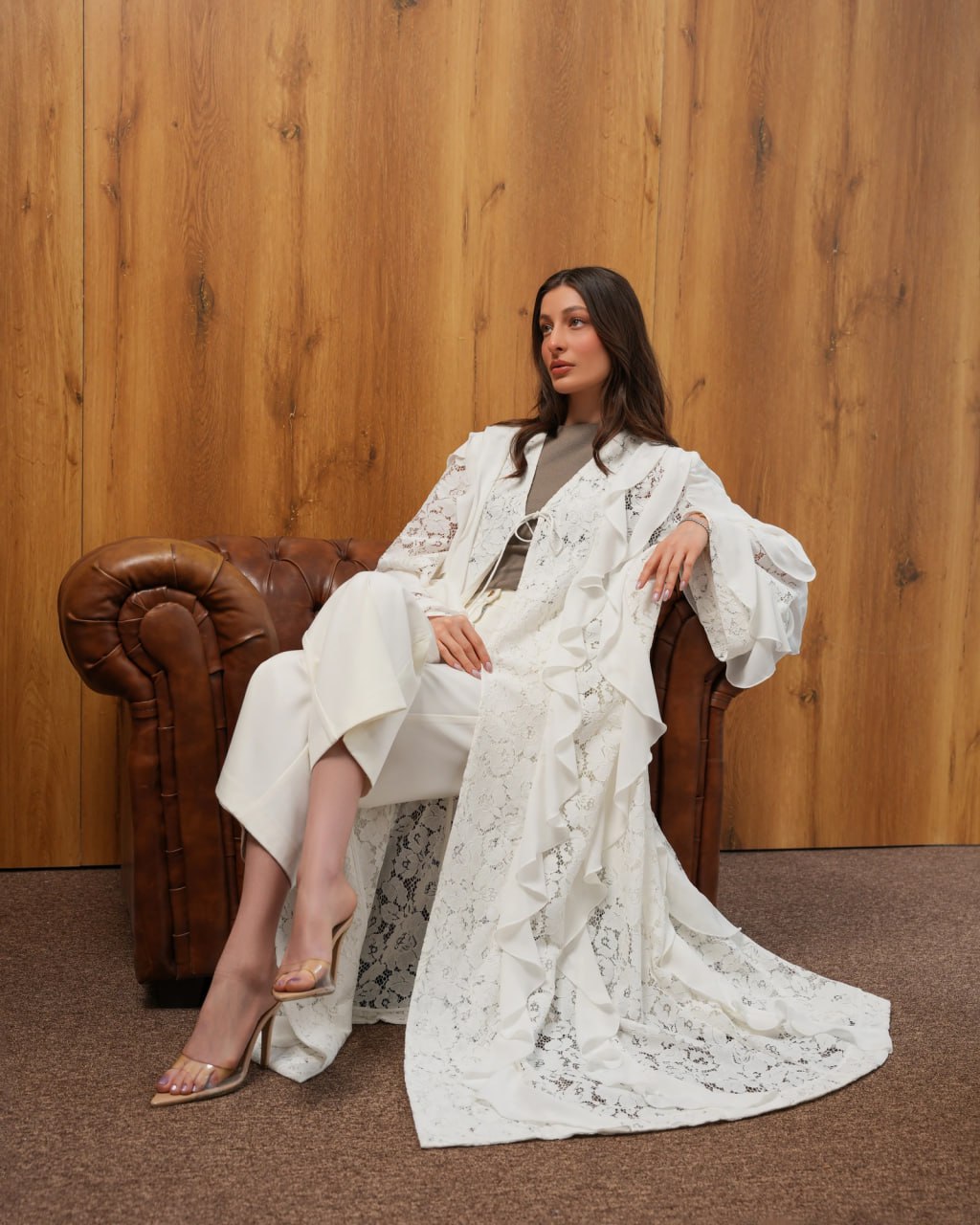 Dantel Silk Abaya F.Lounge.Mena Dantel_Silk_Abaya_White_1771152537373
