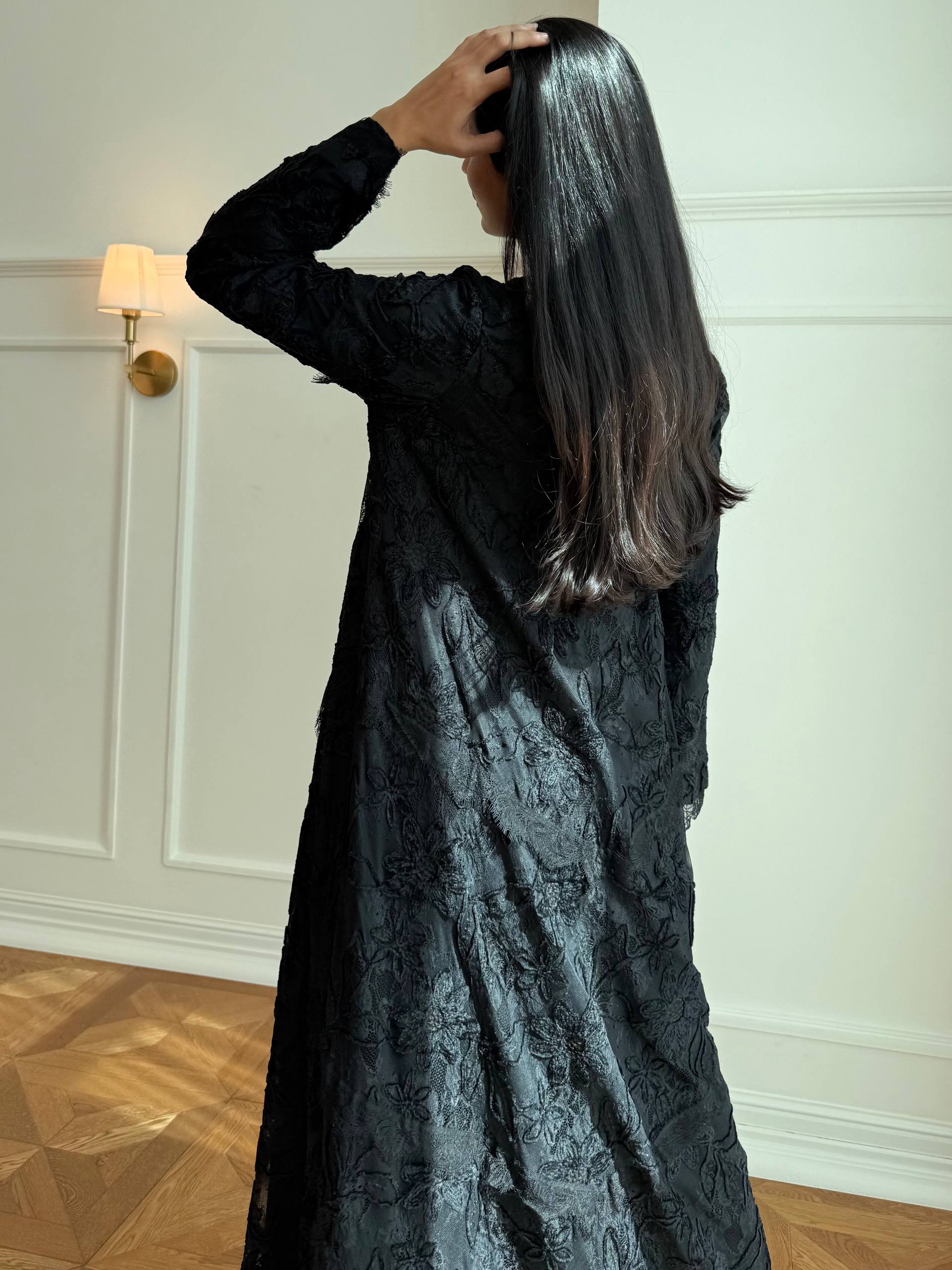 Dream Lace Abaya Unknown Dream_Lace_Abaya_Black_1770729252984