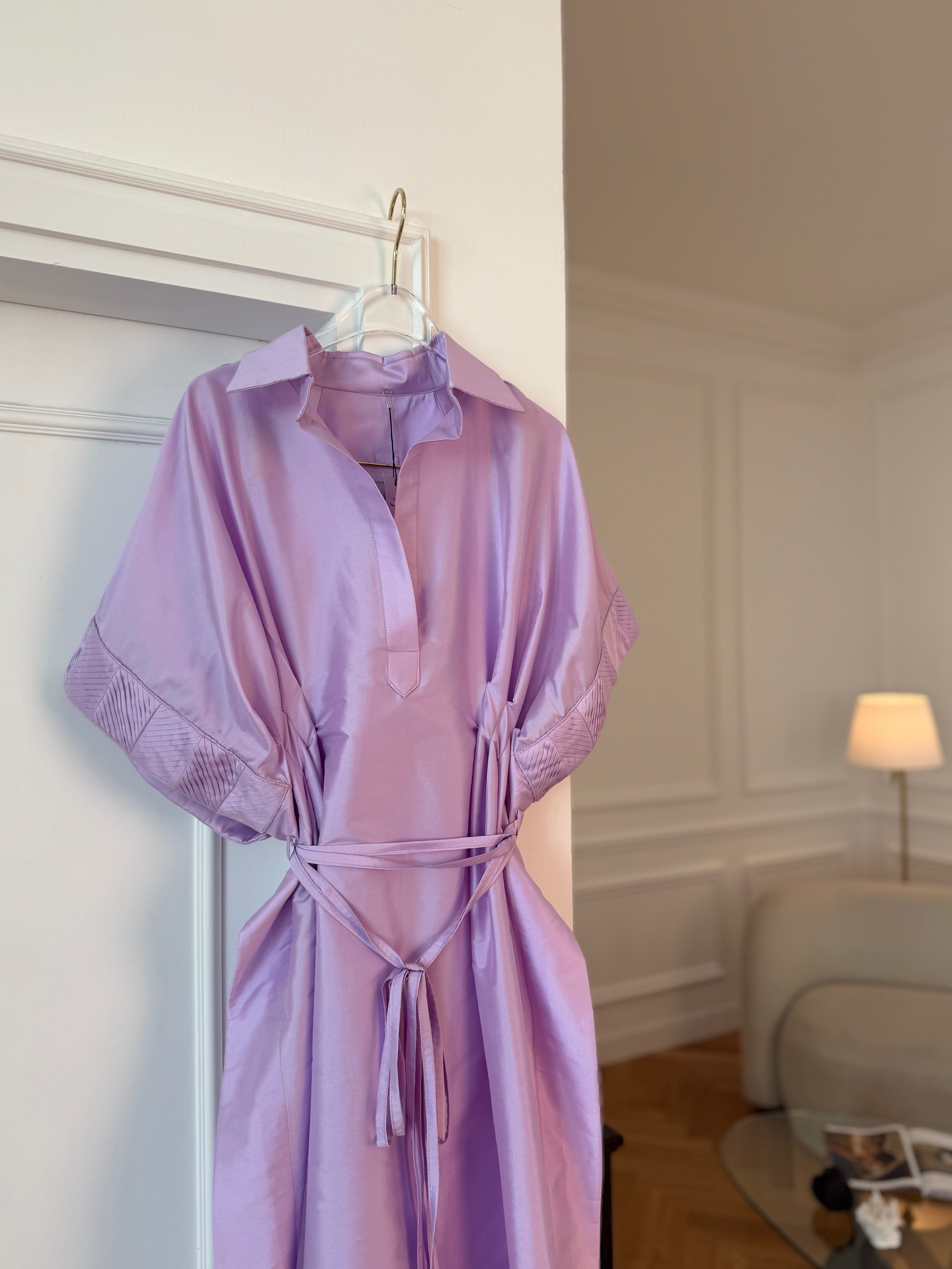 Sleeve Pleated Dress F.Lounge Dubai IMG_0959