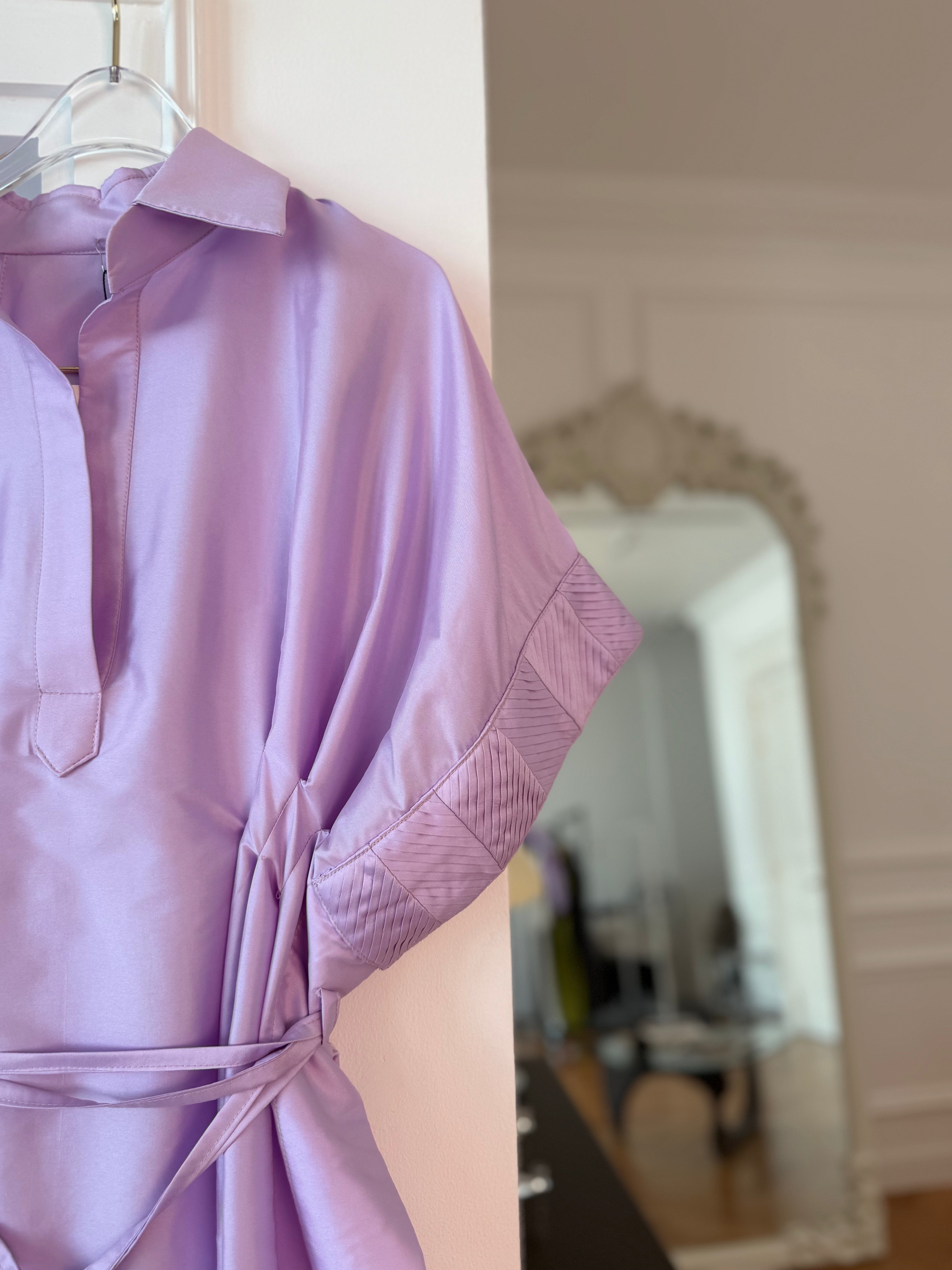 Sleeve Pleated Dress F.Lounge Dubai IMG_0963