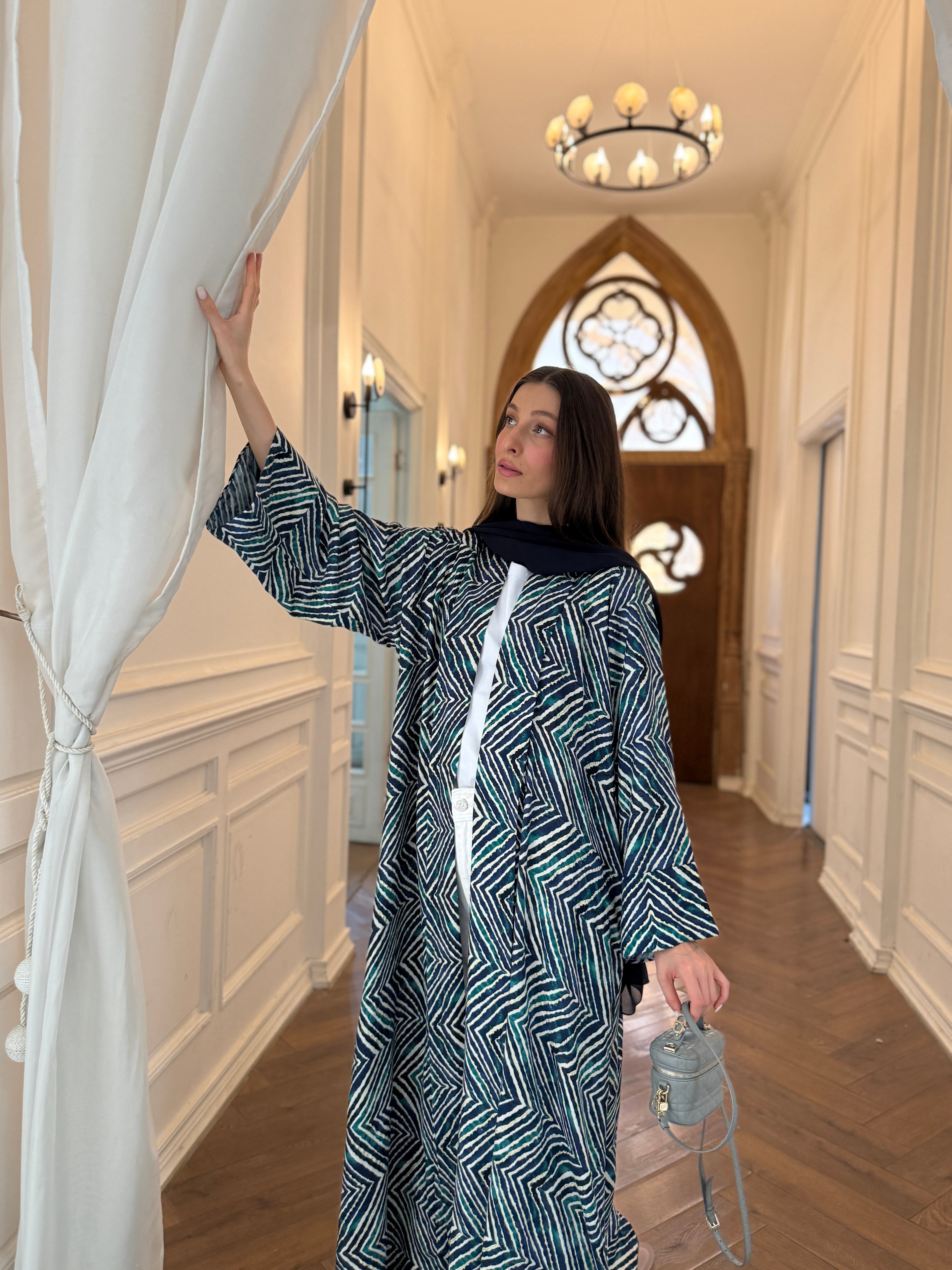 Summer Ocean Abaya
