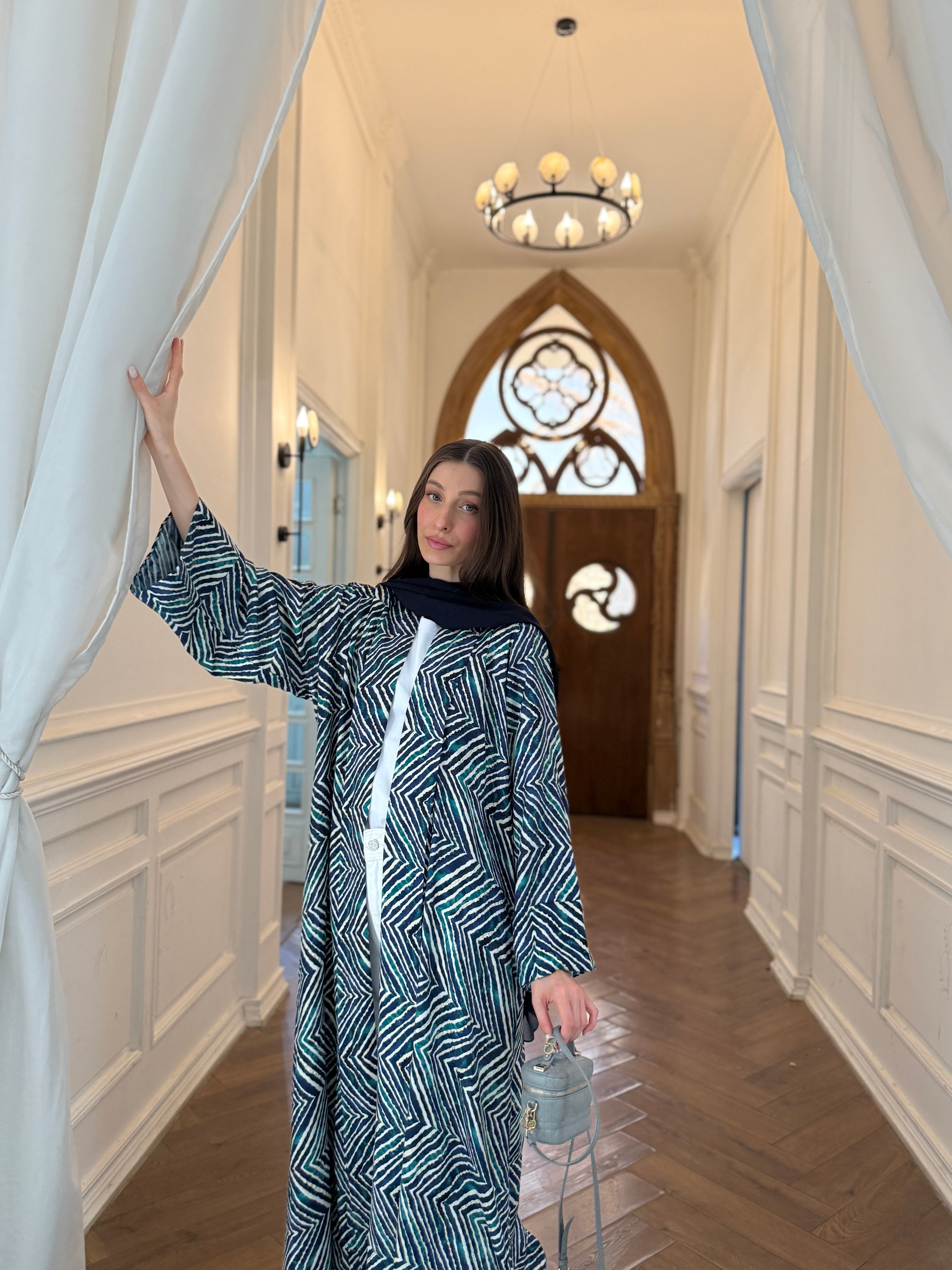 Summer Ocean Abaya
