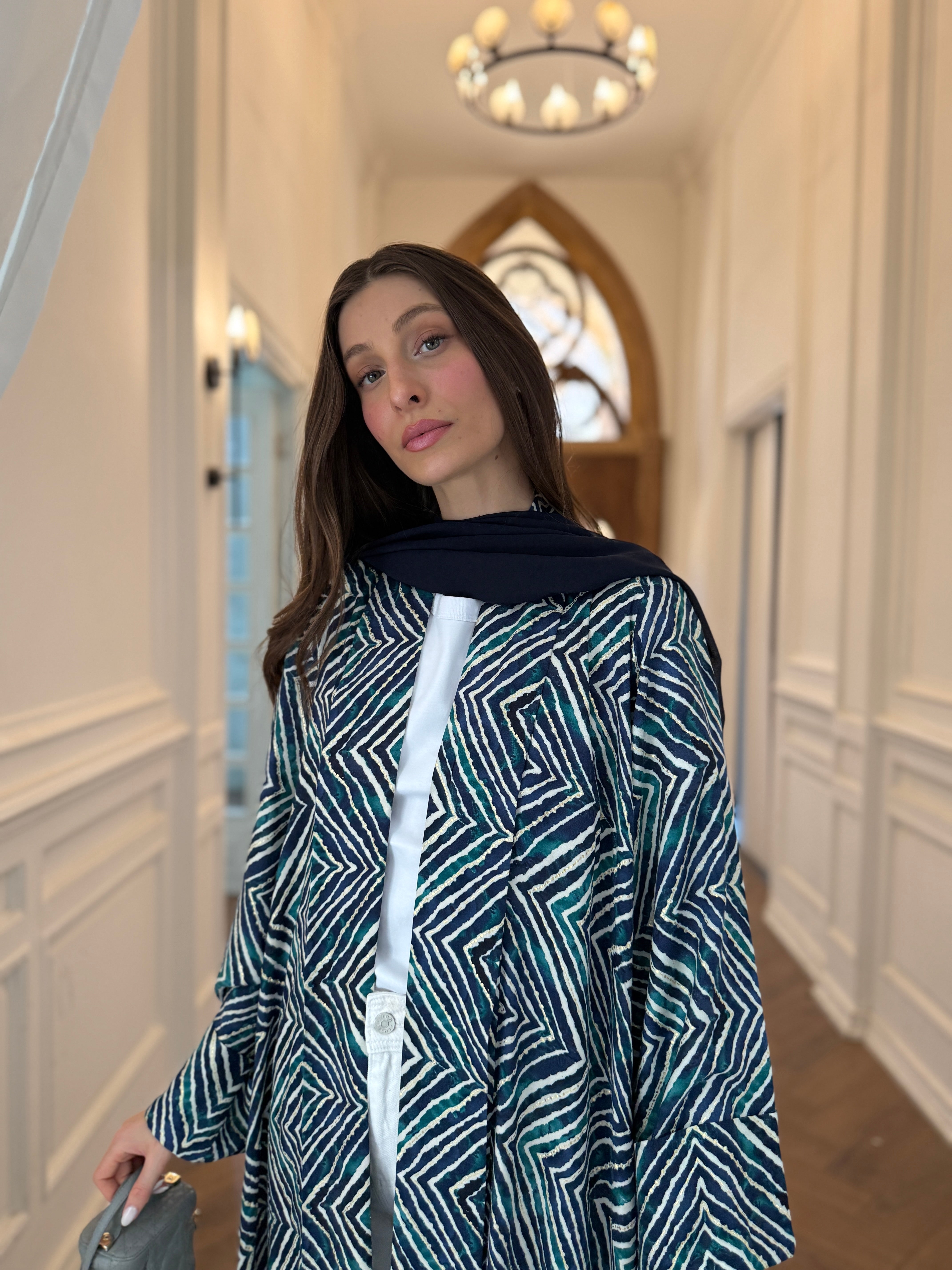 Summer Ocean Abaya