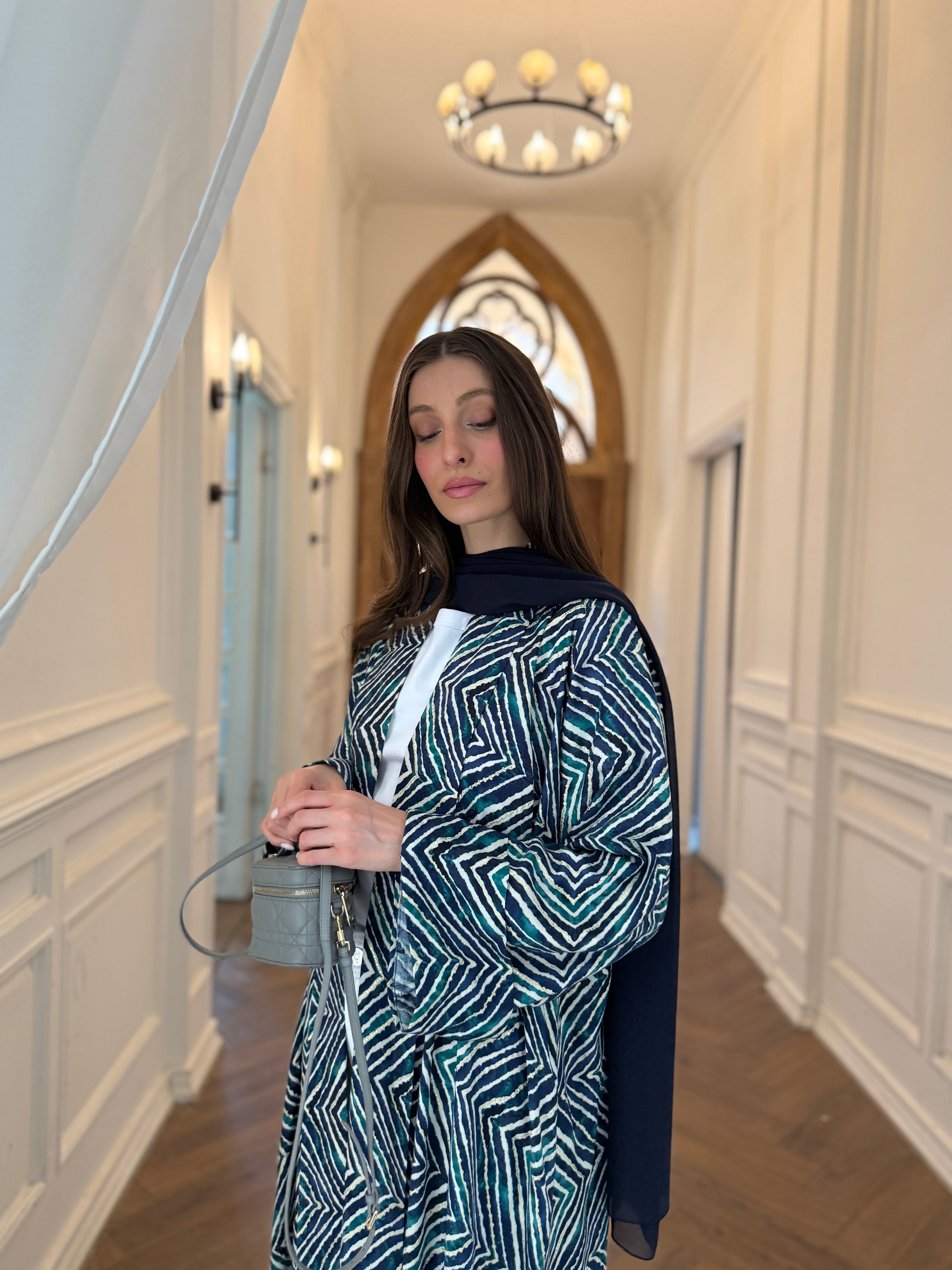 Summer Ocean Abaya