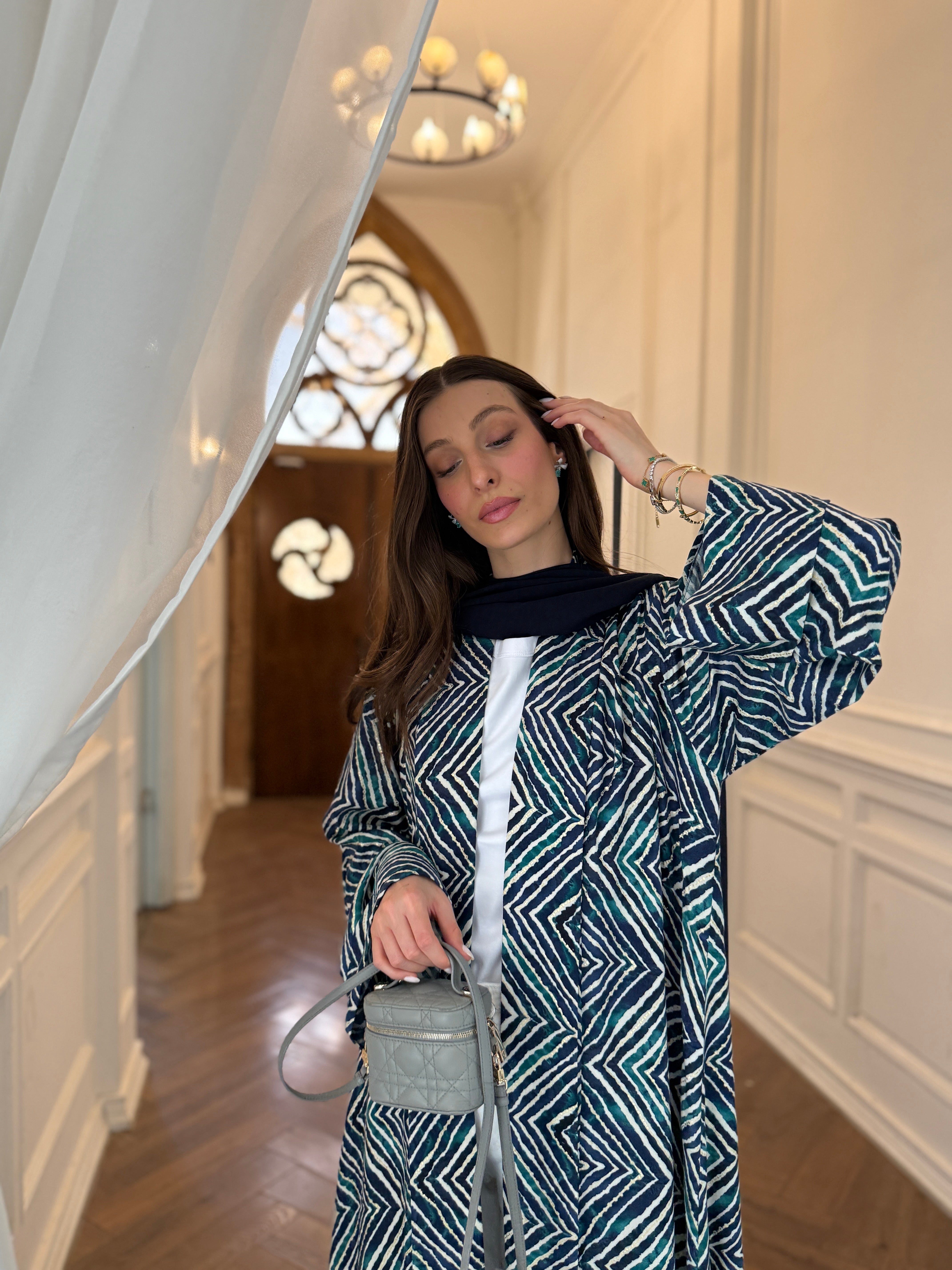 Summer Ocean Abaya